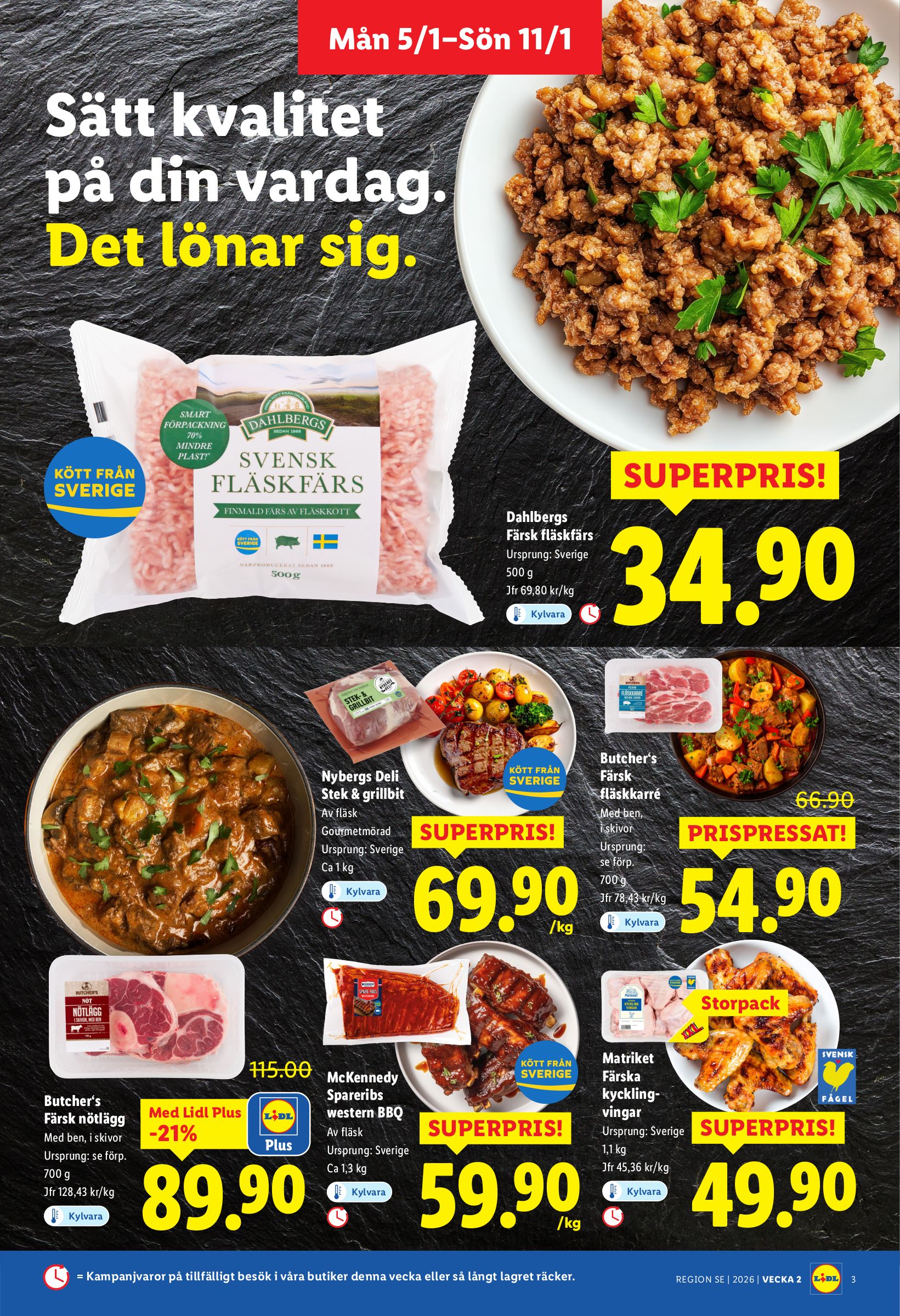 lidl - Lidl-reklambladet giltigt från 05/01 - 11/01 - page: 3