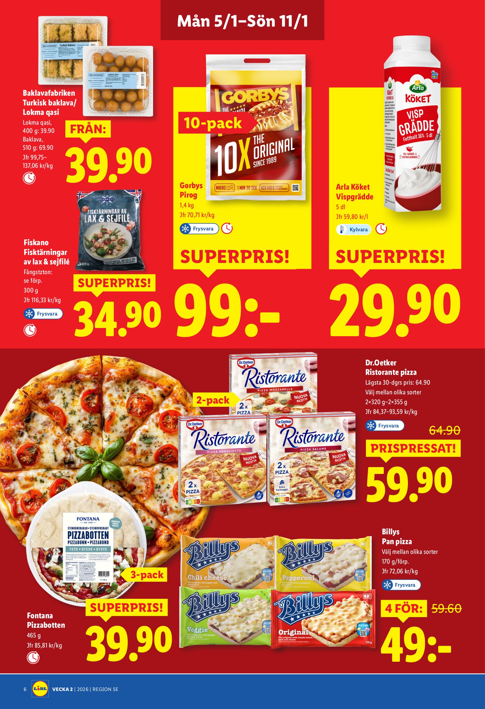 lidl - Lidl-reklambladet giltigt från 05/01 - 11/01 - page: 6
