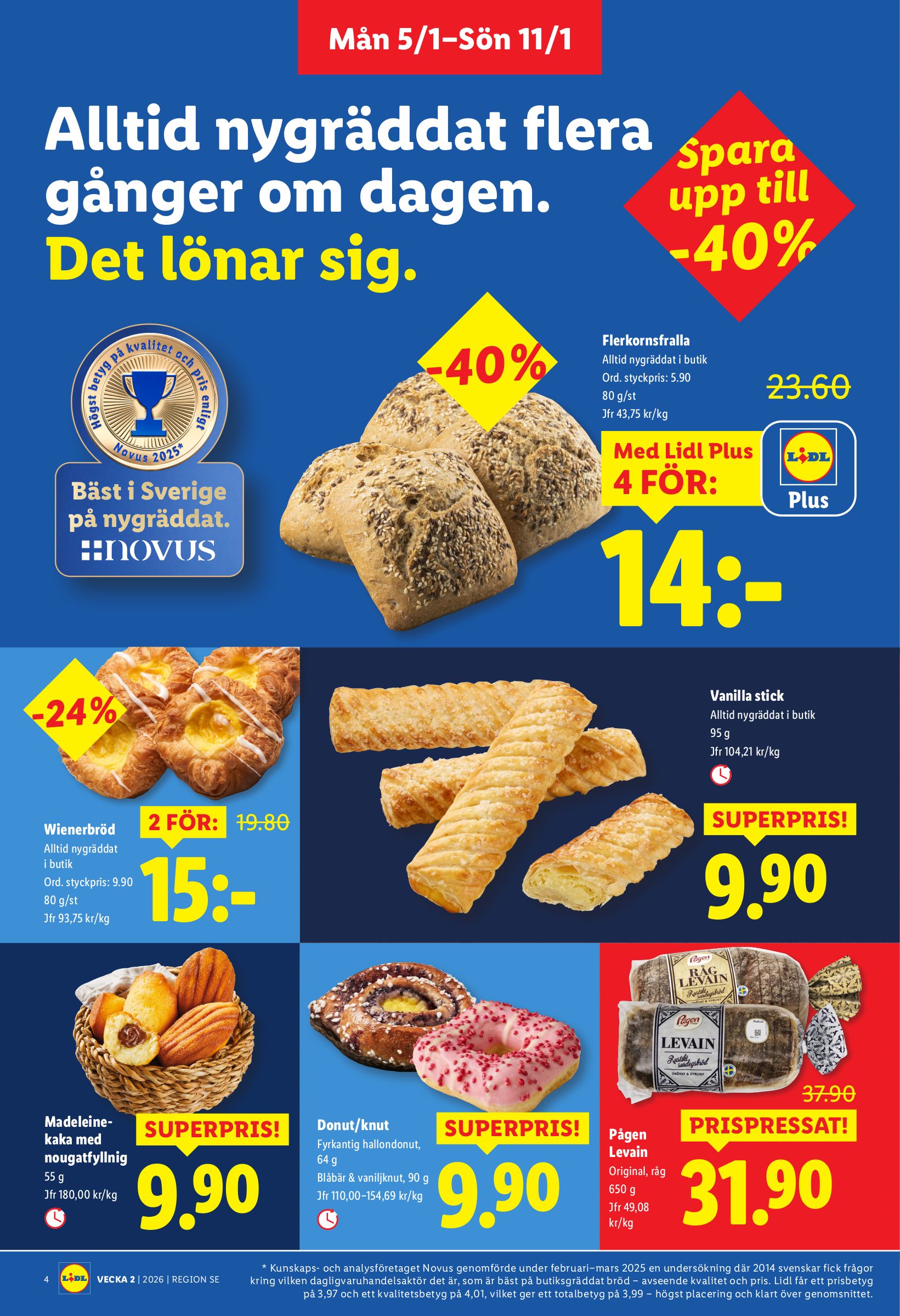 lidl - Lidl-reklambladet giltigt från 05/01 - 11/01 - page: 4