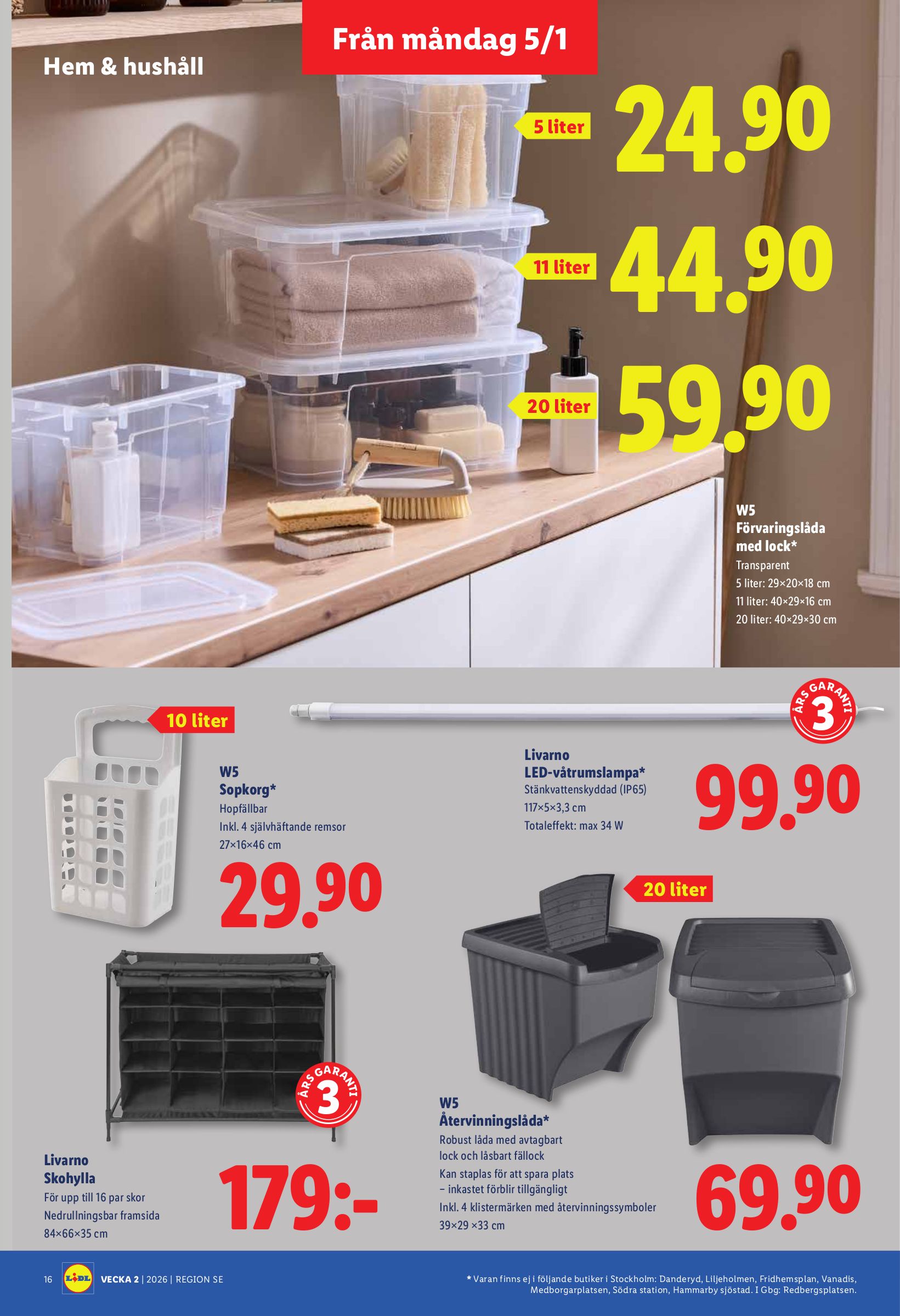 lidl - Lidl-reklambladet giltigt från 05/01 - 11/01 - page: 18