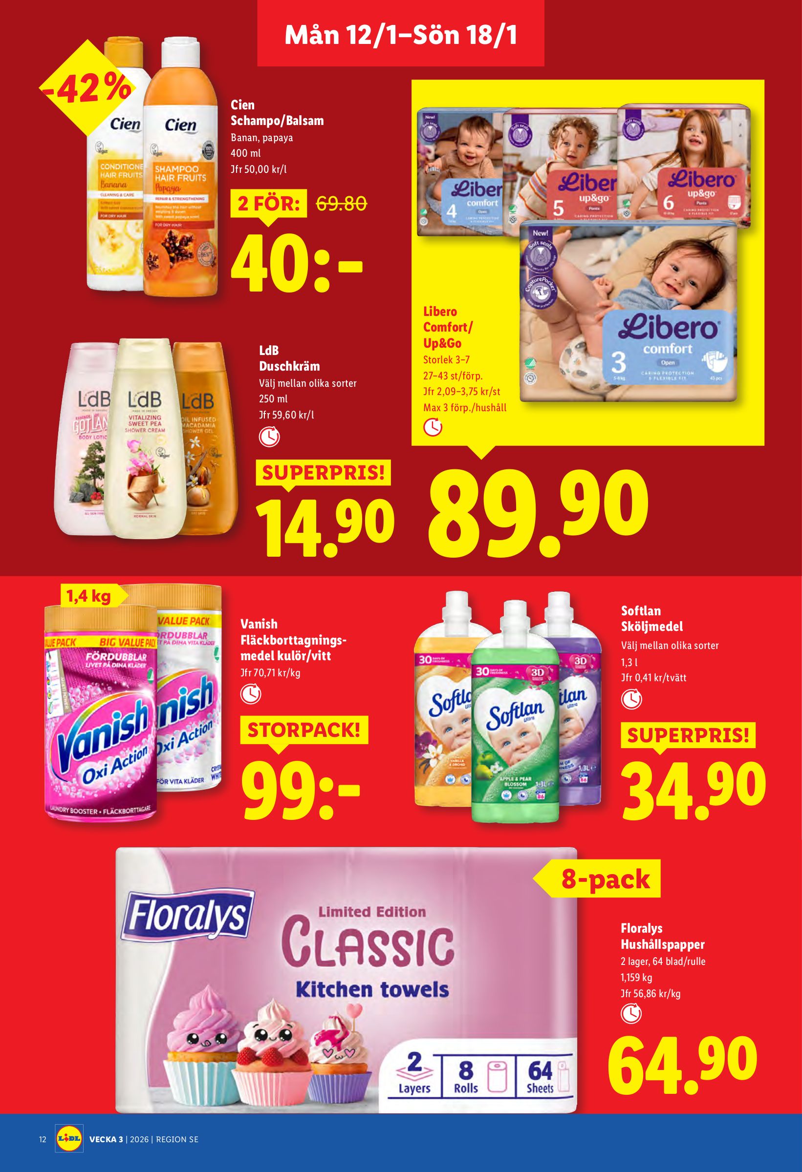 lidl - Lidl-reklambladet giltigt från 12/01 - 18/01 - page: 14