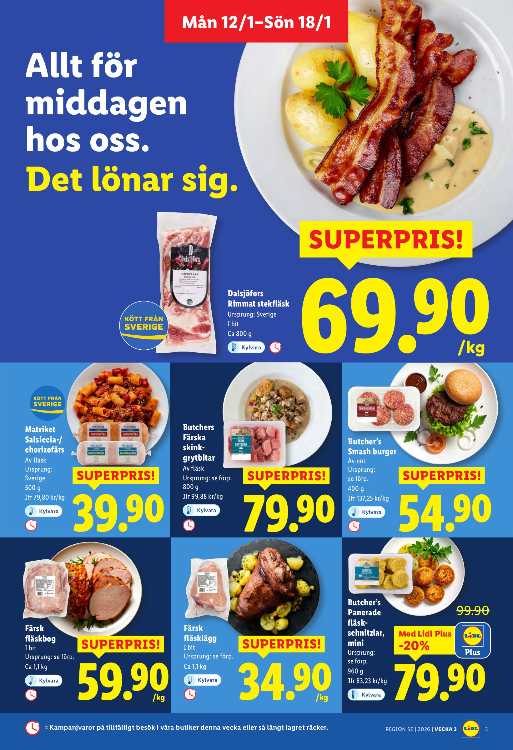 lidl - Lidl-reklambladet giltigt från 12/01 - 18/01 - page: 3