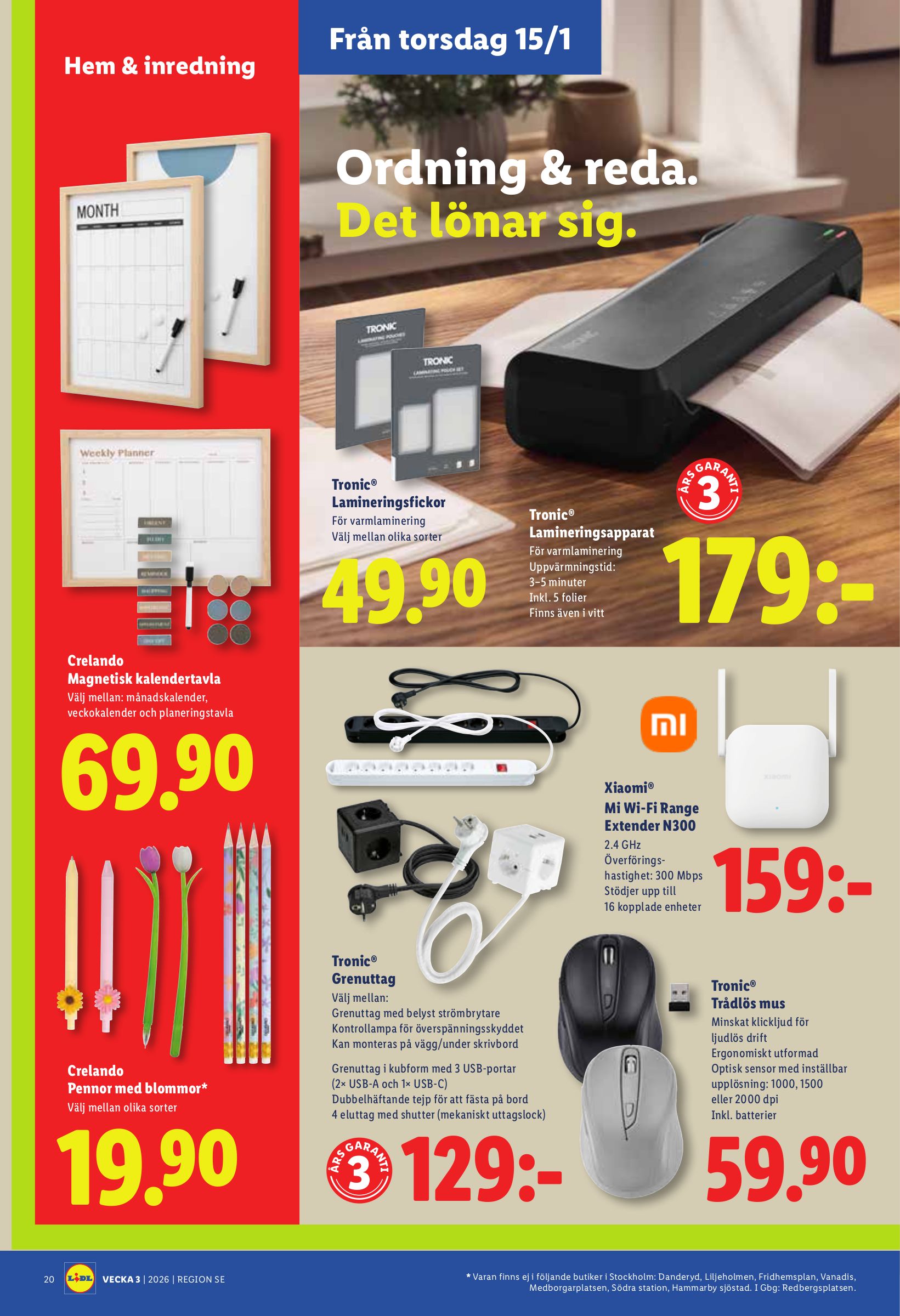 lidl - Lidl-reklambladet giltigt från 12/01 - 18/01 - page: 22