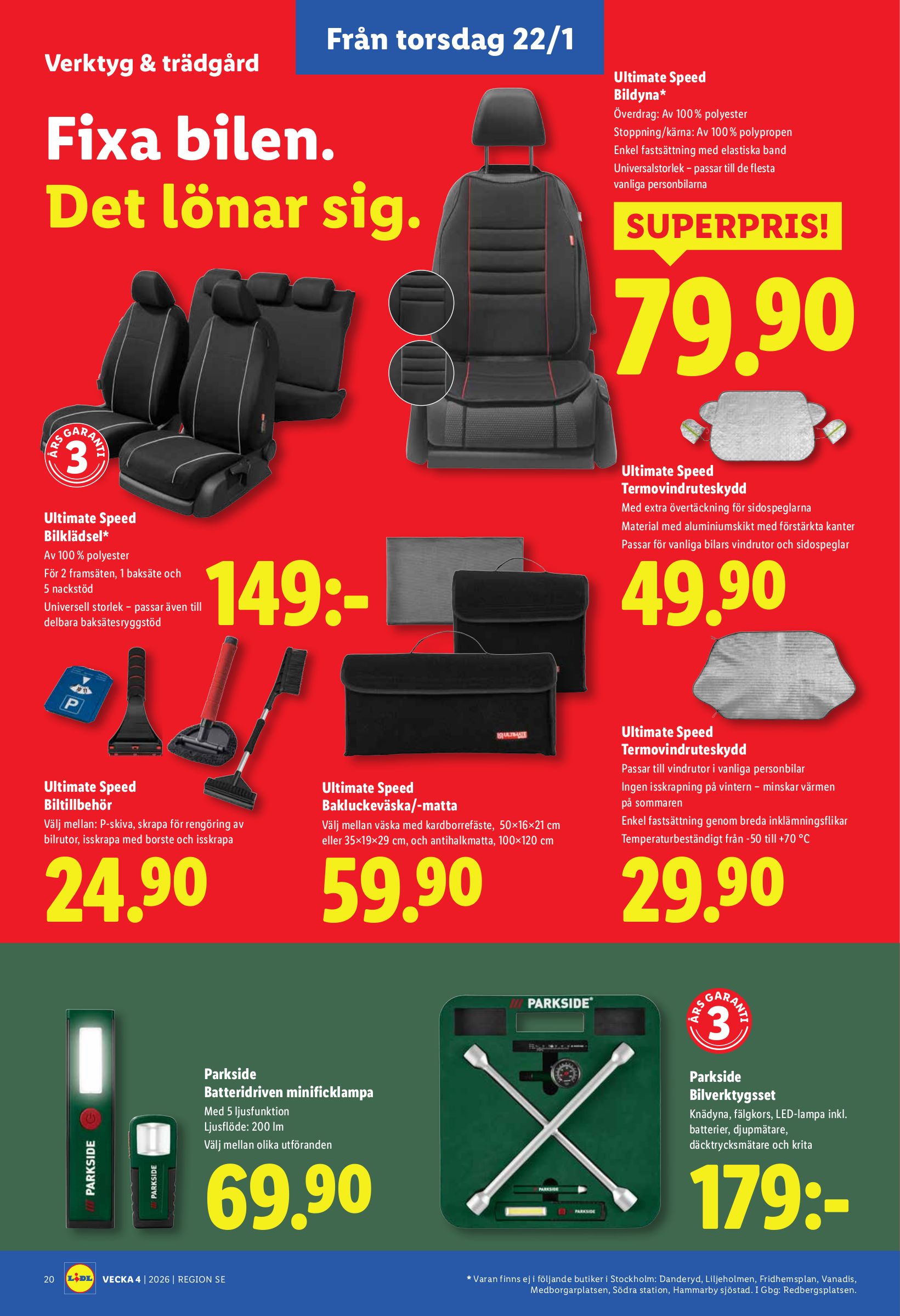 lidl - Lidl-reklambladet giltigt från 19/01 - 25/01 - page: 23