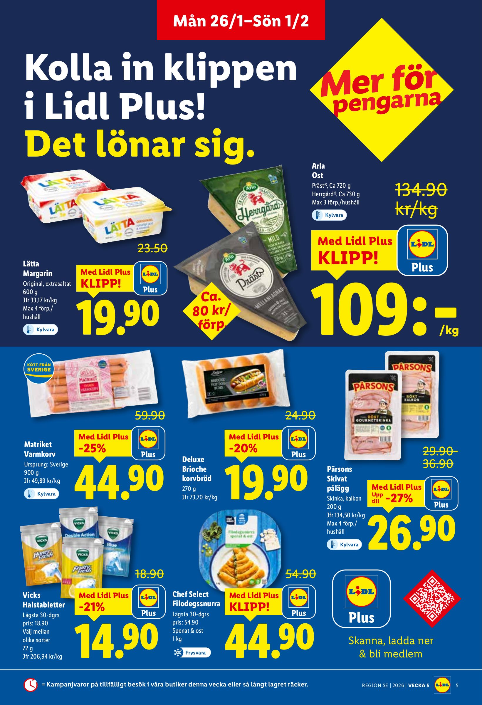 lidl - Lidl-reklambladet giltigt från 26/01 - 01/02 - page: 5