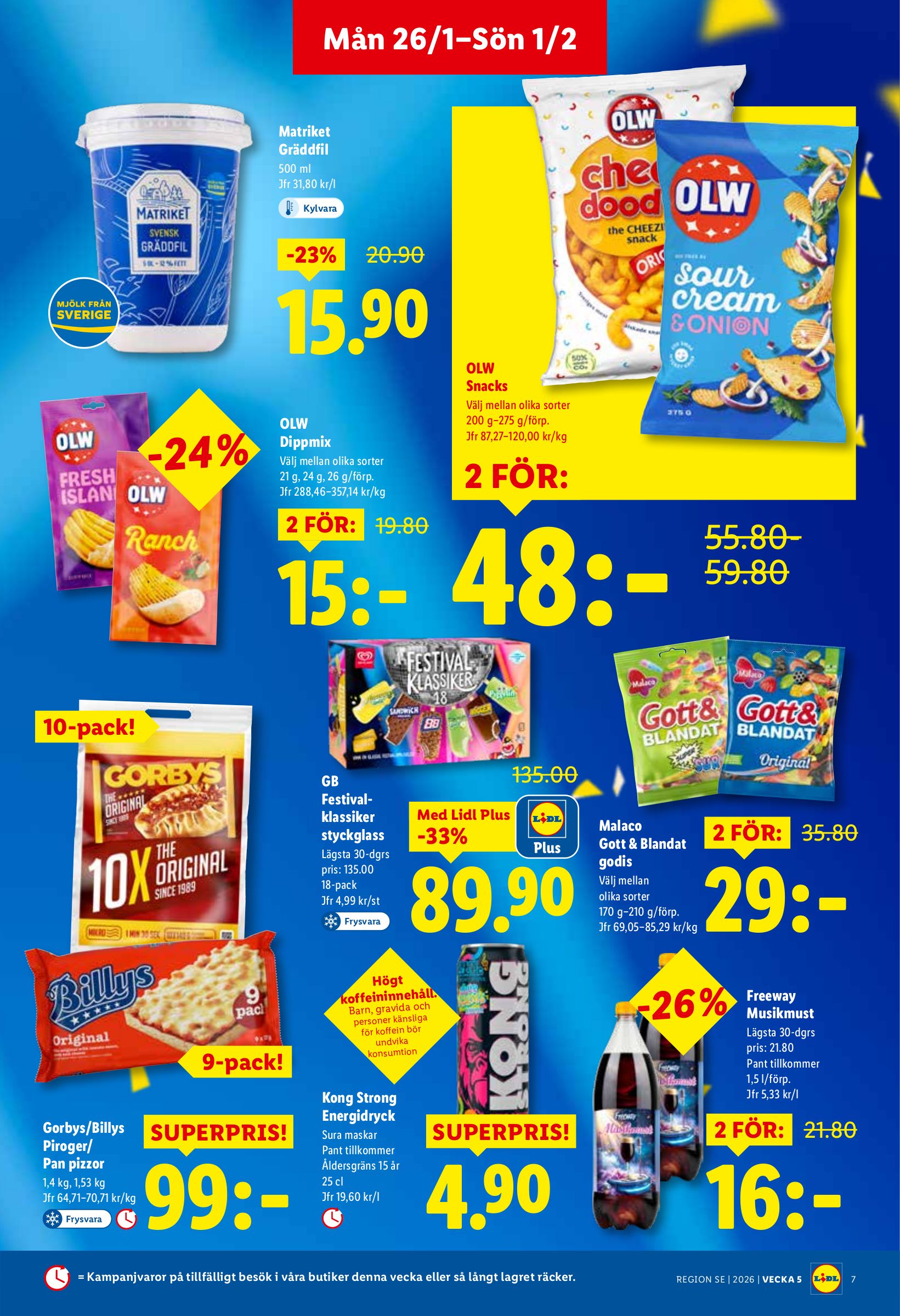 lidl - Lidl-reklambladet giltigt från 26/01 - 01/02 - page: 7