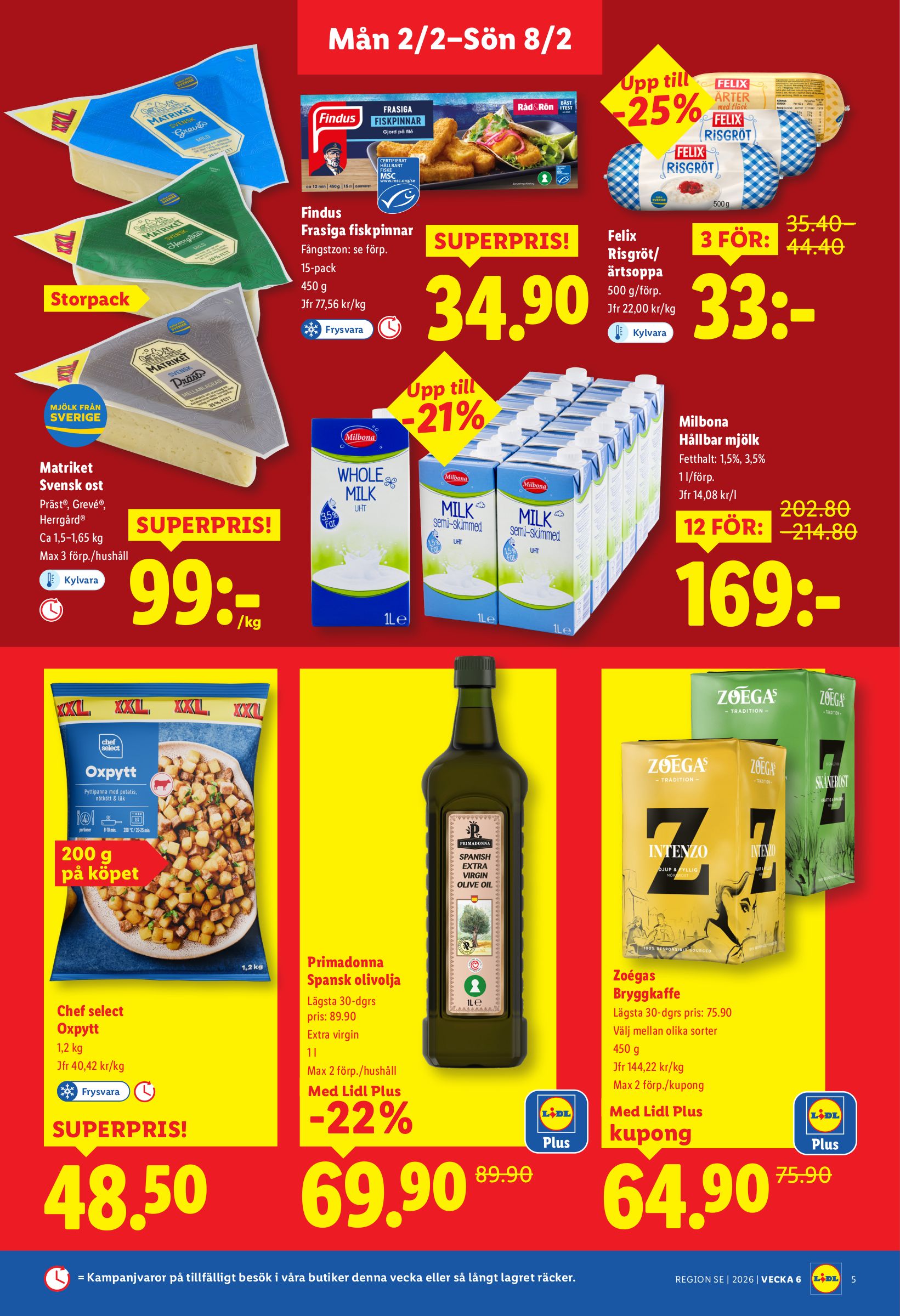 lidl - Lidl-reklambladet giltigt från 02/02 - 08/02 - page: 5