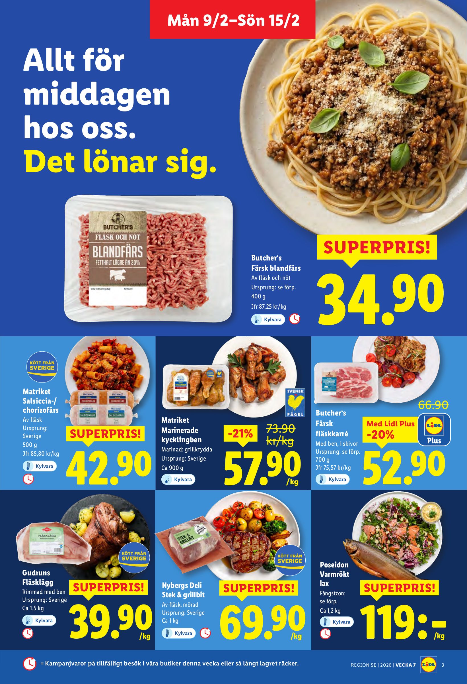 lidl - Lidl-reklambladet giltigt från 09/02/2026 - 15/02/2026 - page: 3