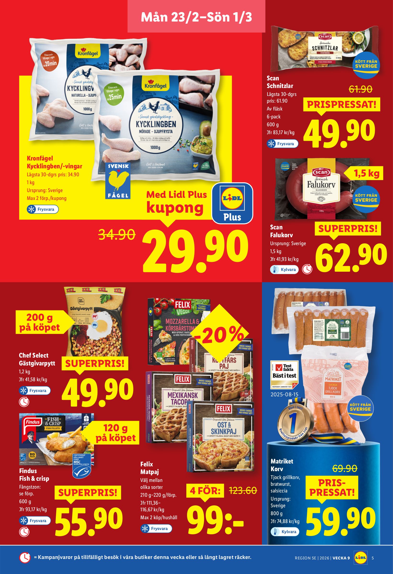 lidl - Lidl-reklambladet giltigt från 23/02/2026 - 01/03/2026 - page: 5