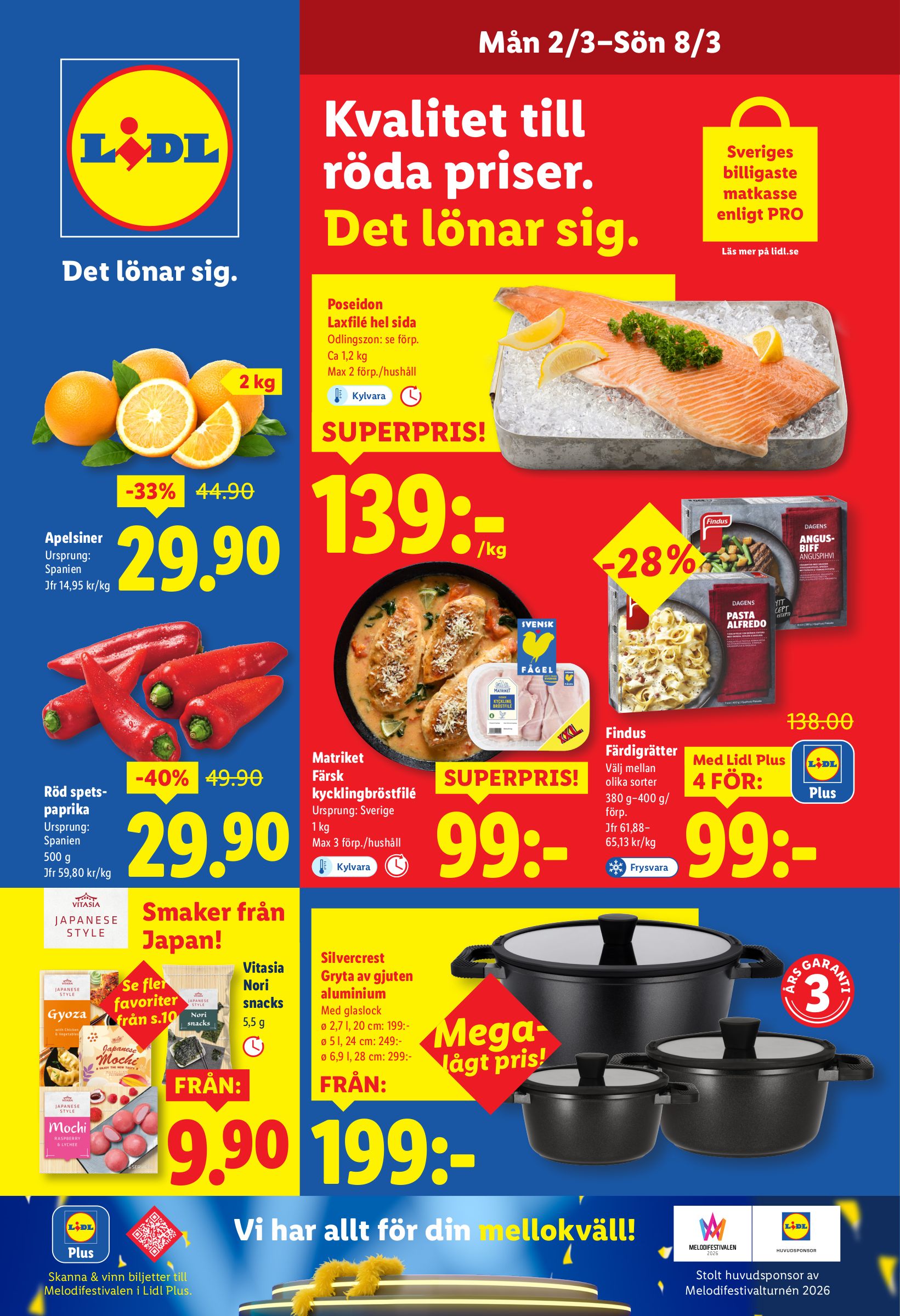 lidl - Lidl-reklambladet giltigt från 02/03/2026 - 08/03/2026