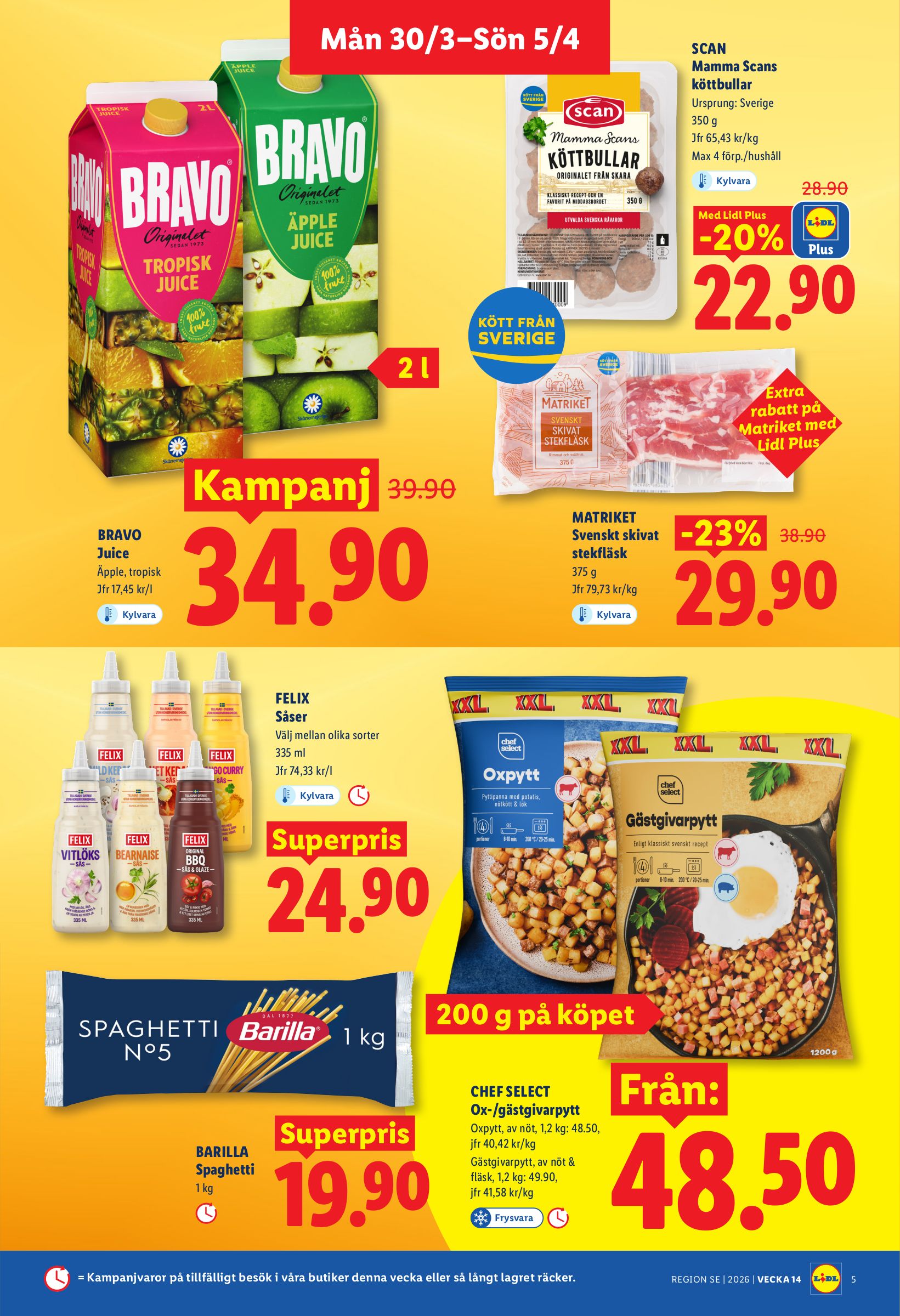 lidl - Lidl-reklambladet giltigt från 30/03/2026 - 05/04/2026 - page: 5