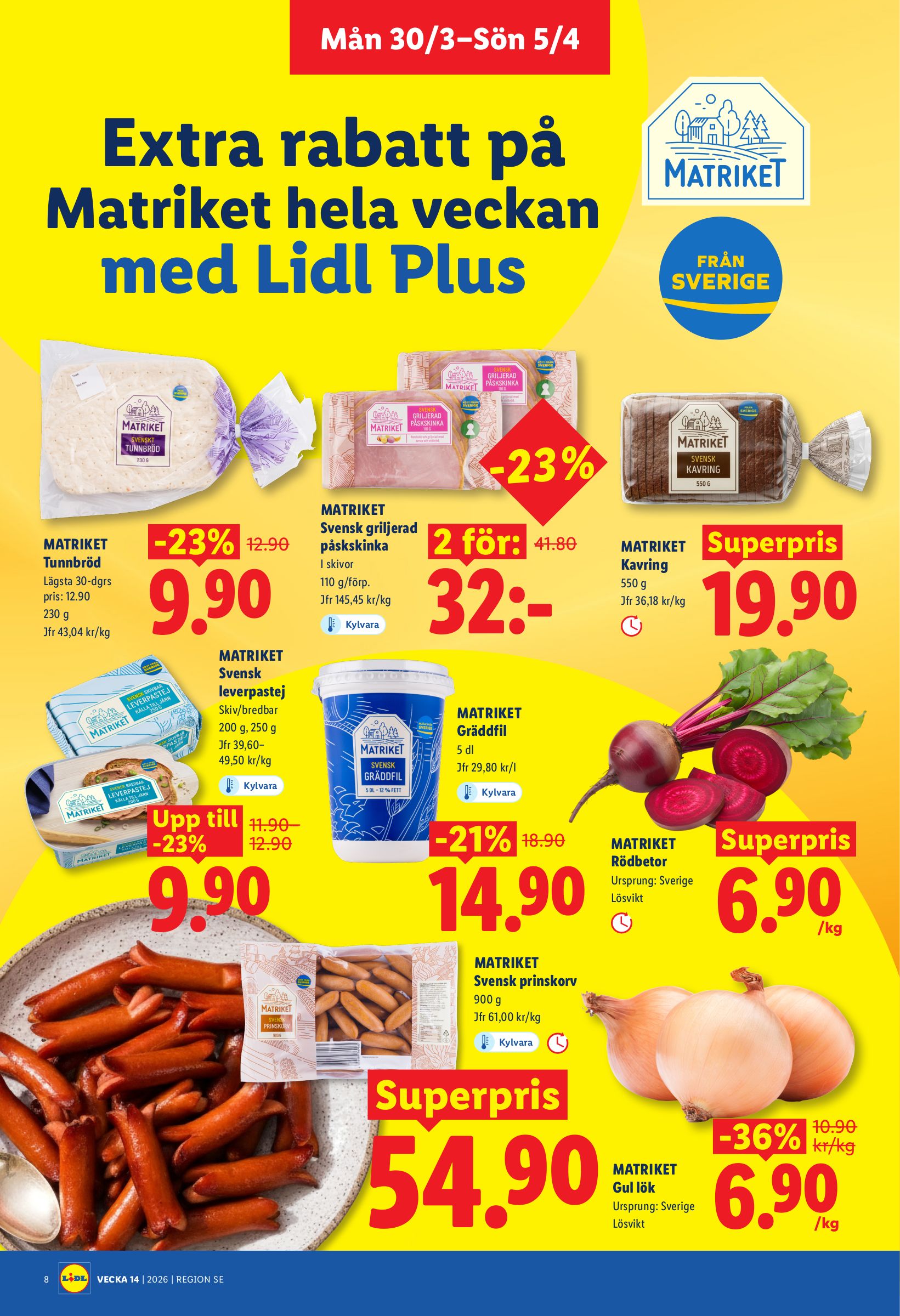 lidl - Lidl-reklambladet giltigt från 30/03/2026 - 05/04/2026 - page: 8