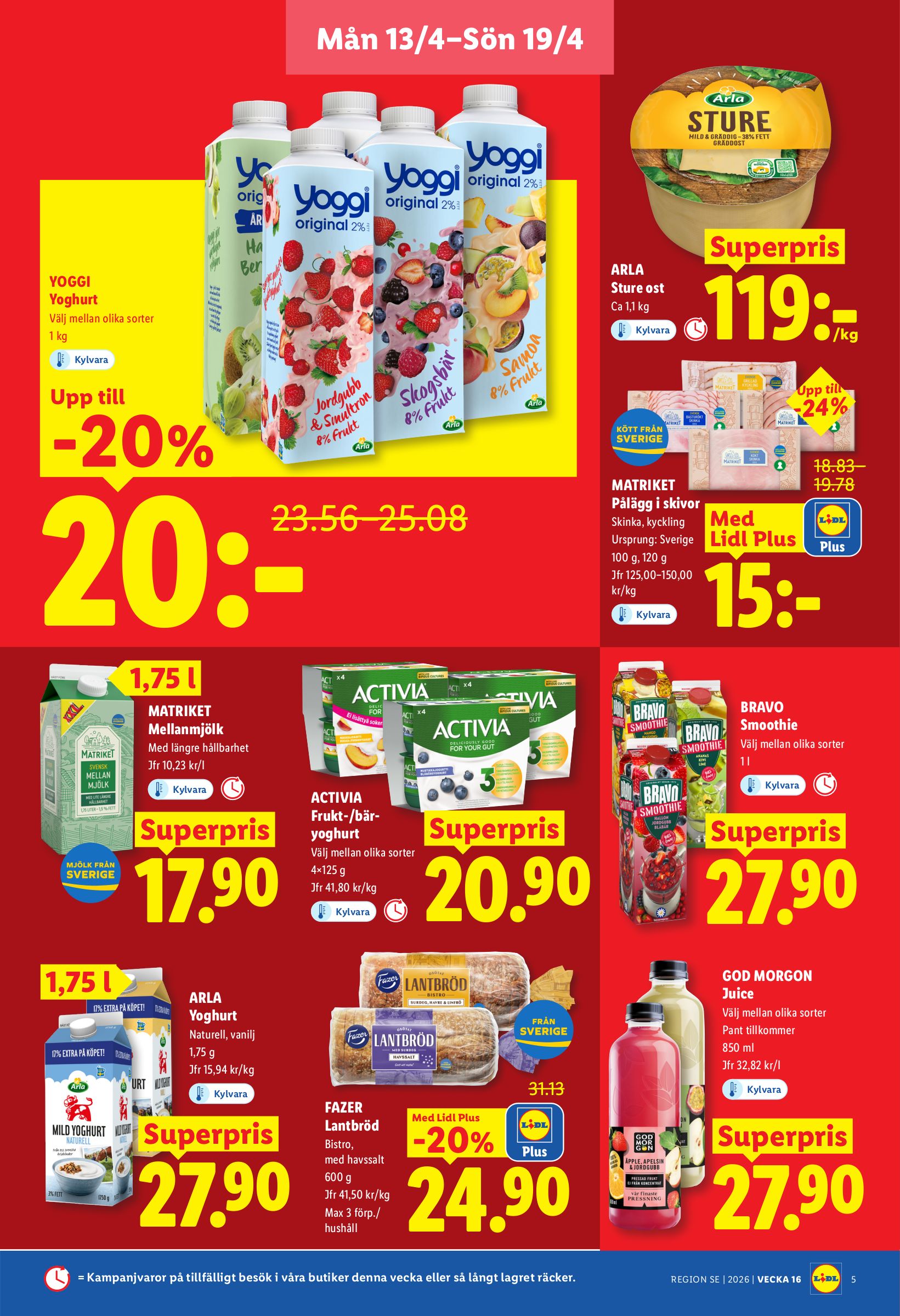 lidl - Lidl-reklambladet giltigt från 13/04/2026 - 19/04/2026 - page: 5