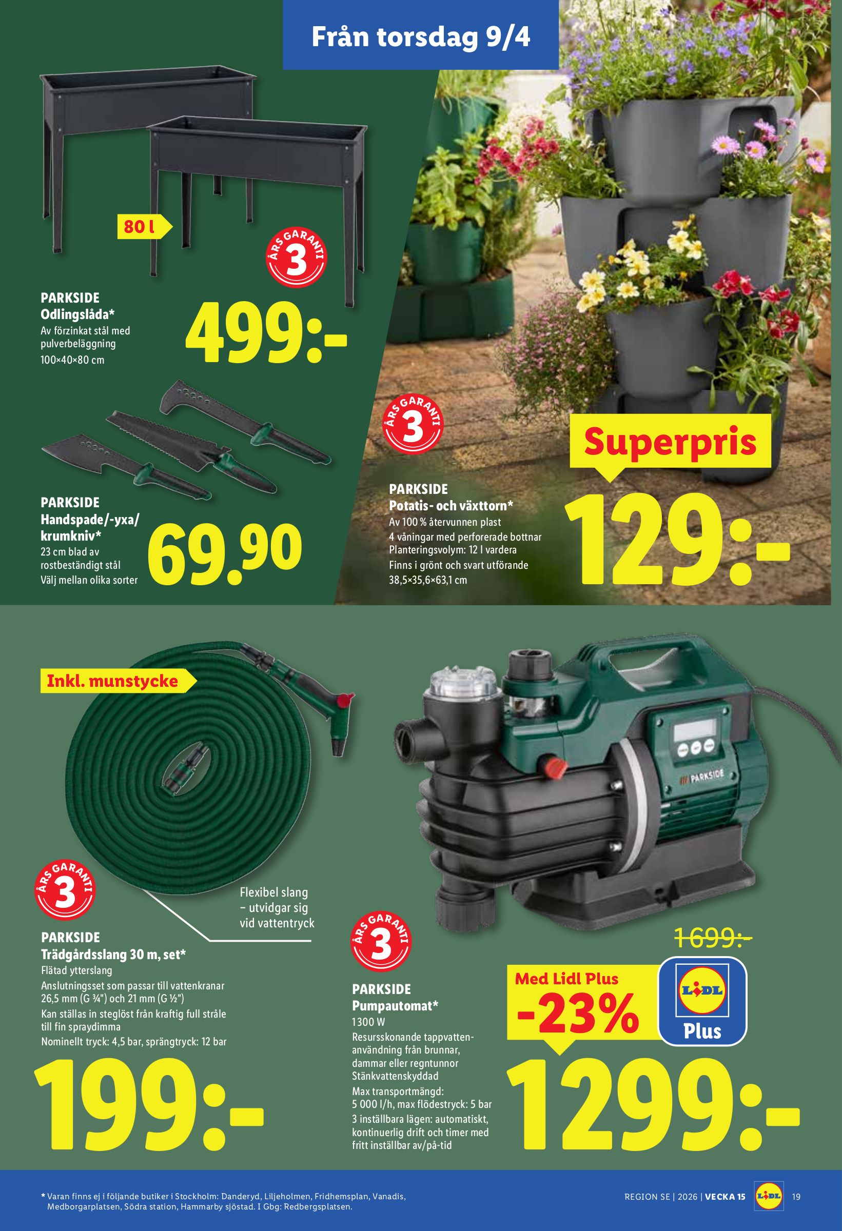 lidl - Aktuellt Lidl reklamblad giltigt från måndag 06/04/2026 till söndag 12/04/2026 - page: 23