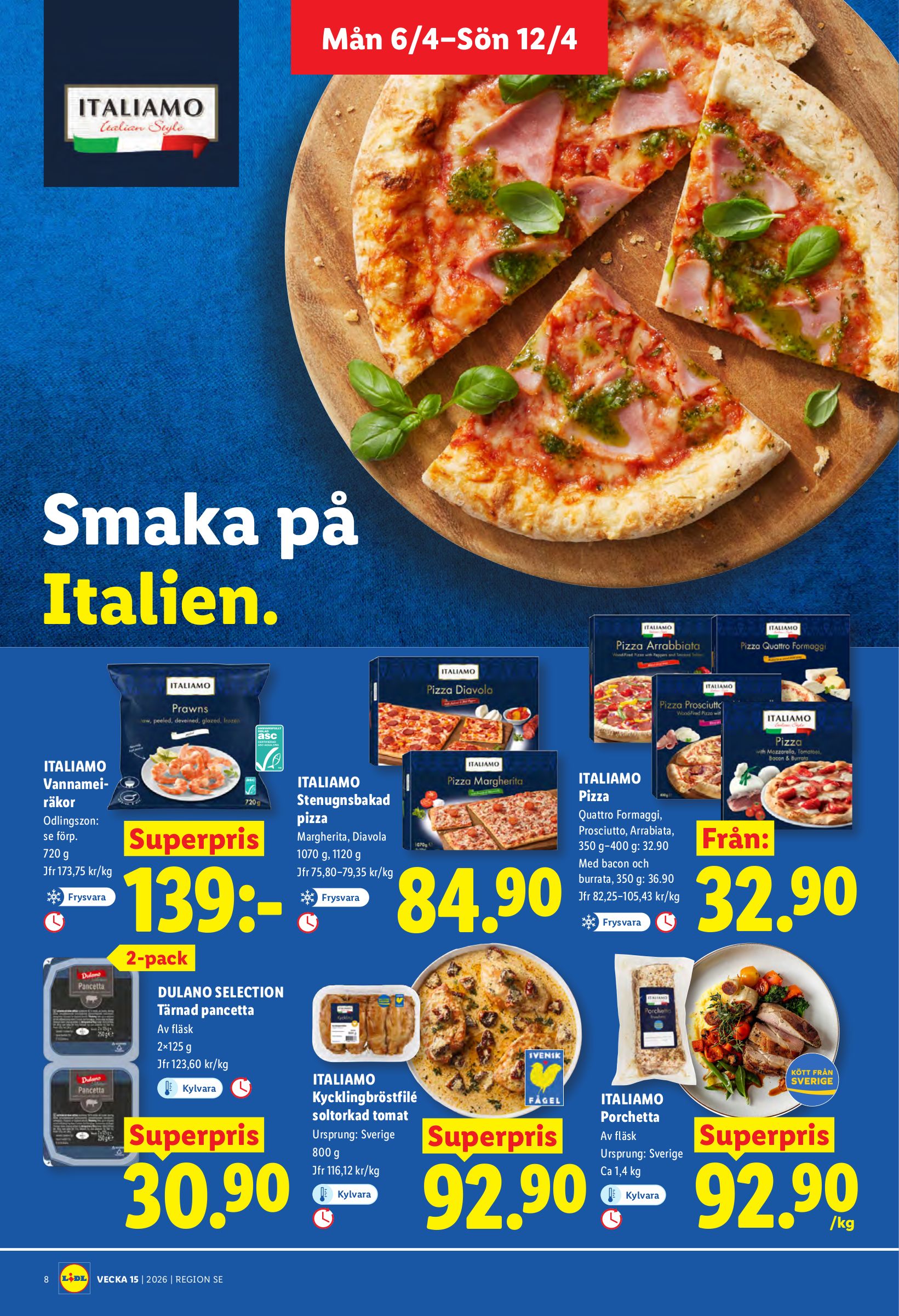 lidl - Aktuellt Lidl reklamblad giltigt från måndag 06/04/2026 till söndag 12/04/2026 - page: 9