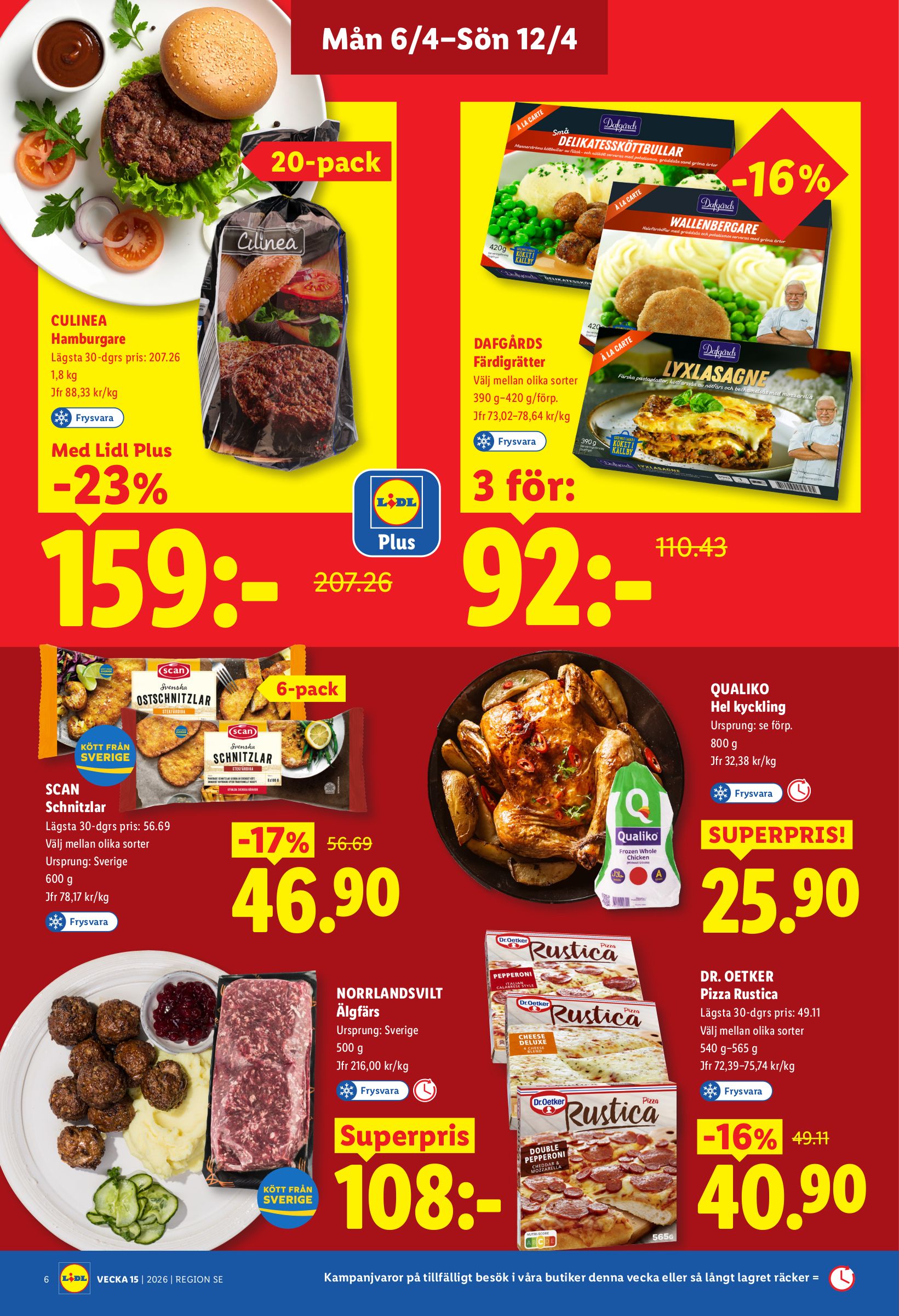 lidl - Aktuellt Lidl reklamblad giltigt från måndag 06/04/2026 till söndag 12/04/2026 - page: 7