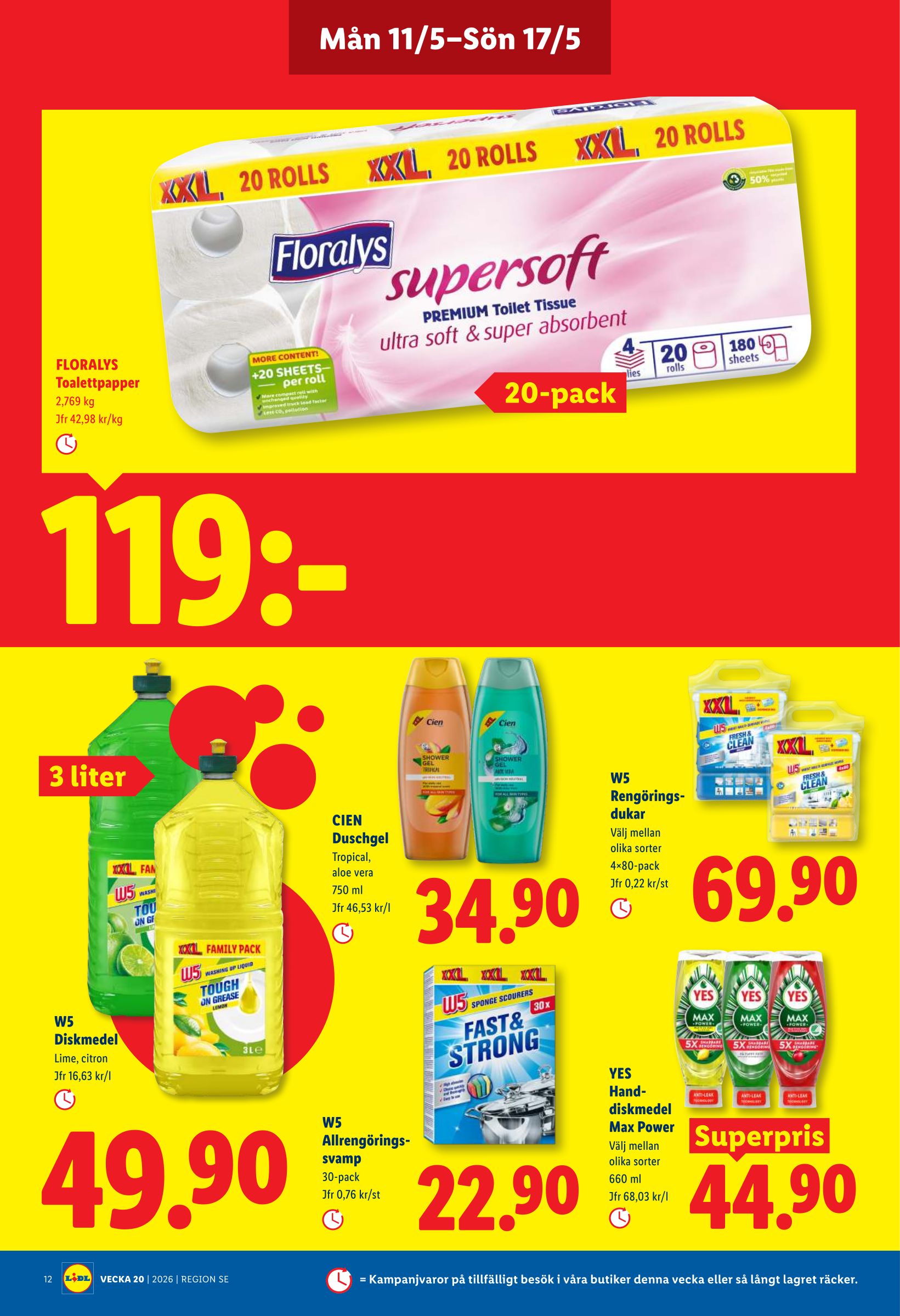 lidl - Lidl reklamblad för nästa vecka från måndag 11/05/2026 till söndag 17/05/2026 - page: 12
