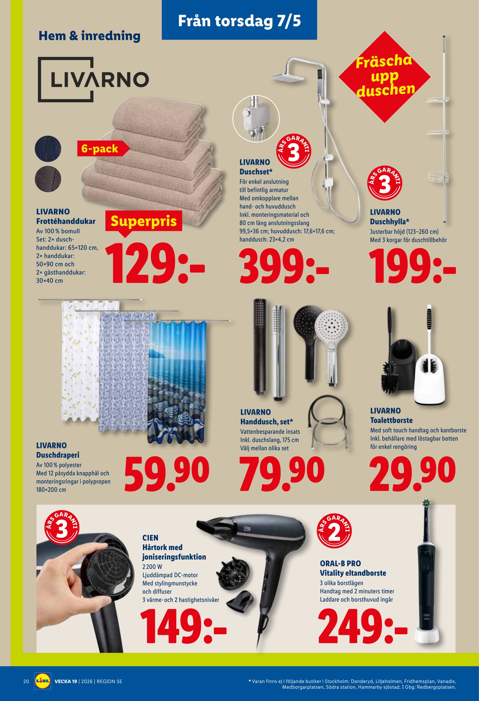 lidl - Aktuellt Lidl reklamblad giltigt från måndag 04/05/2026 till söndag 10/05/2026 - page: 23