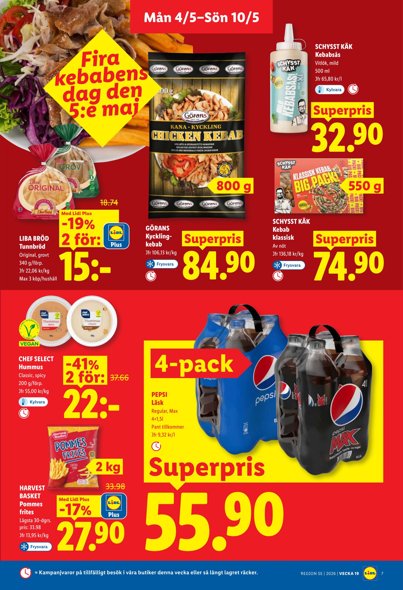 lidl - Aktuellt Lidl reklamblad giltigt från måndag 04/05/2026 till söndag 10/05/2026 - page: 7