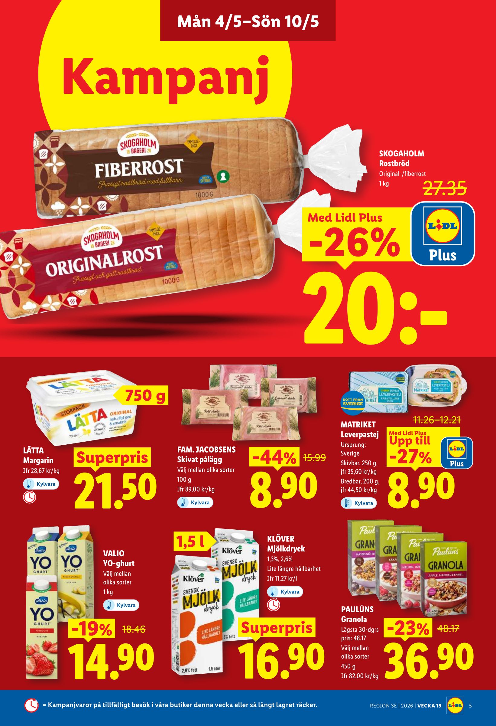 lidl - Aktuellt Lidl reklamblad giltigt från måndag 04/05/2026 till söndag 10/05/2026 - page: 5