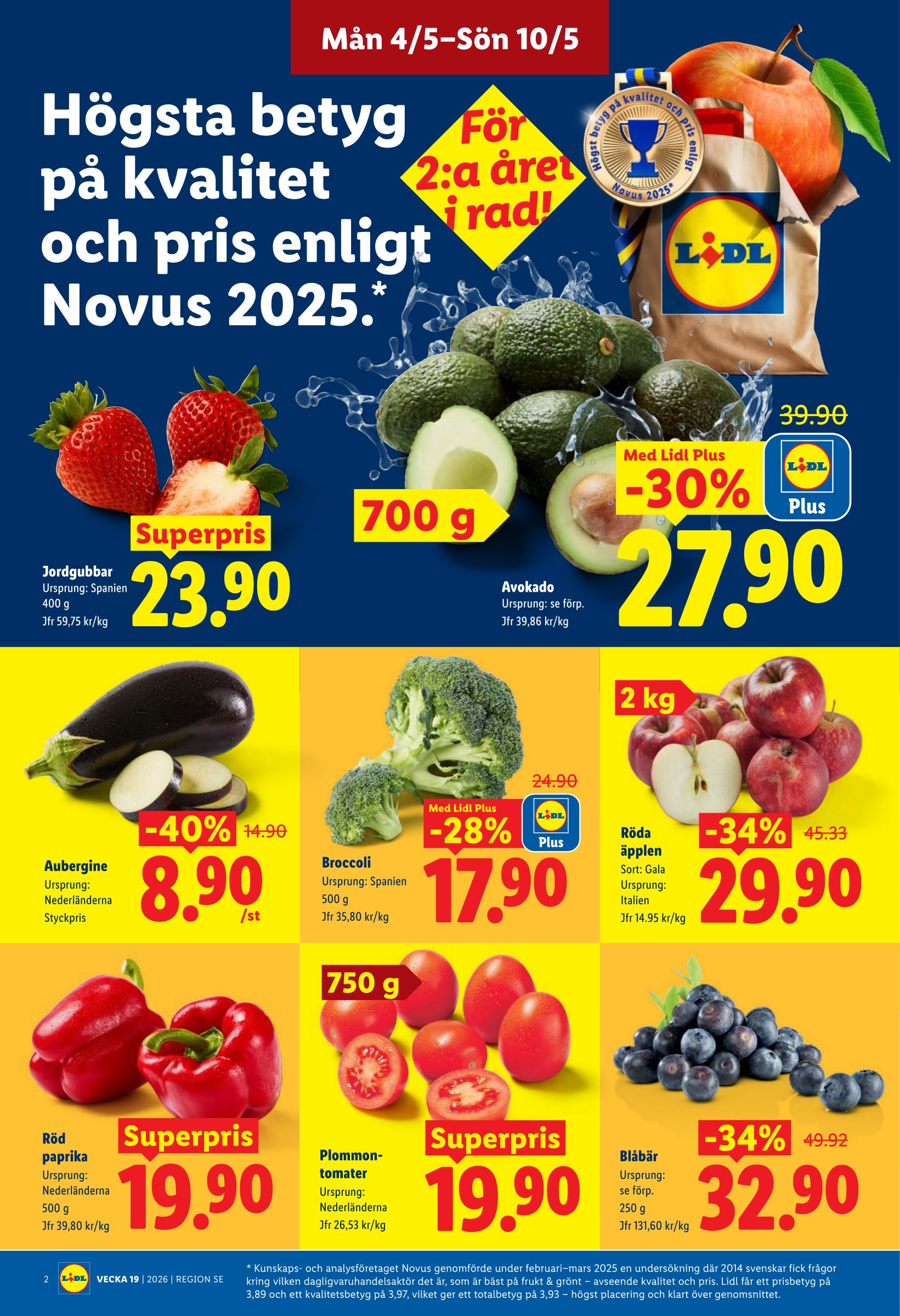 lidl - Aktuellt Lidl reklamblad giltigt från måndag 04/05/2026 till söndag 10/05/2026 - page: 2