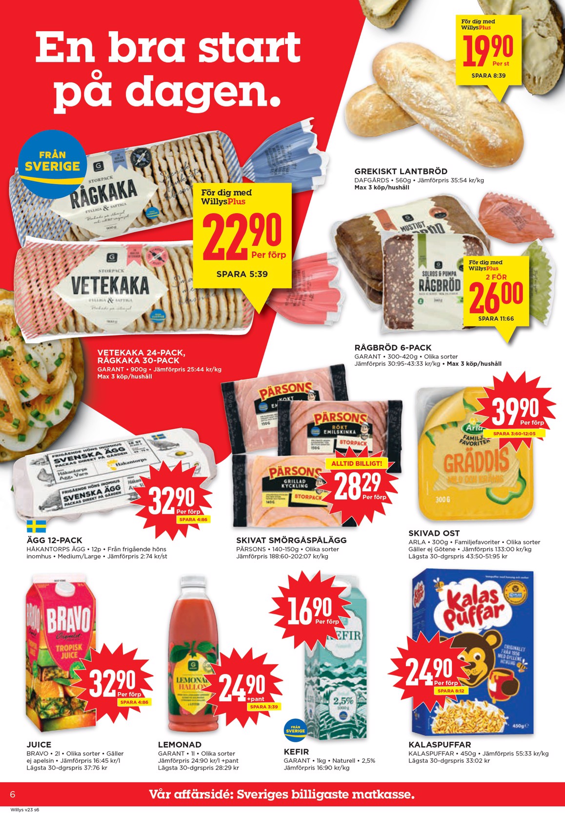 willy-s - Aktuellt Willy's reklamblad från måndag, 01/06/2026 till söndag, 07/06/2026 - page: 6