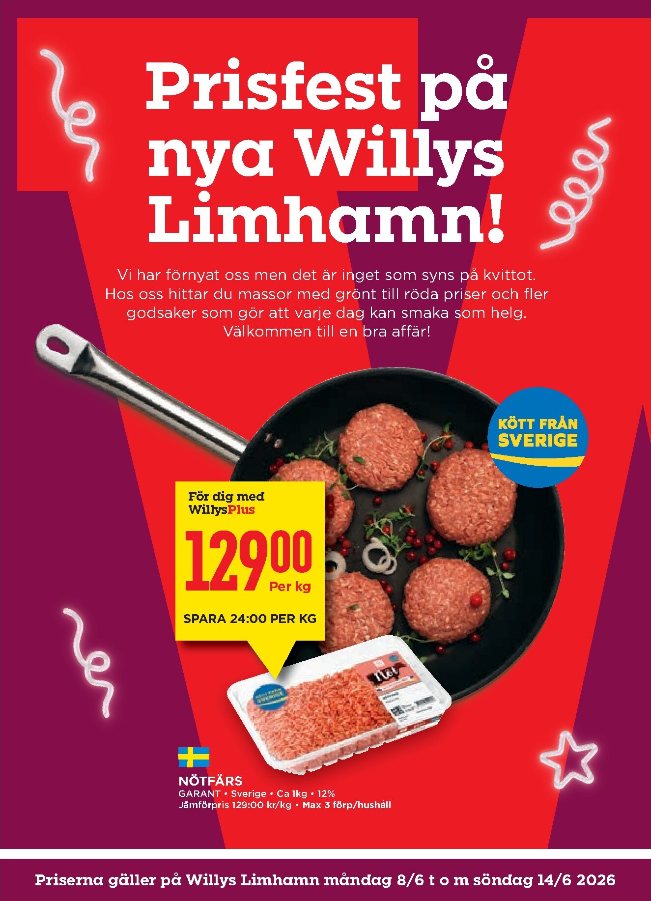 willy-s - Aktuellt Willy's reklamblad från måndag, 08/06/2026 till söndag, 14/06/2026 - page: 2