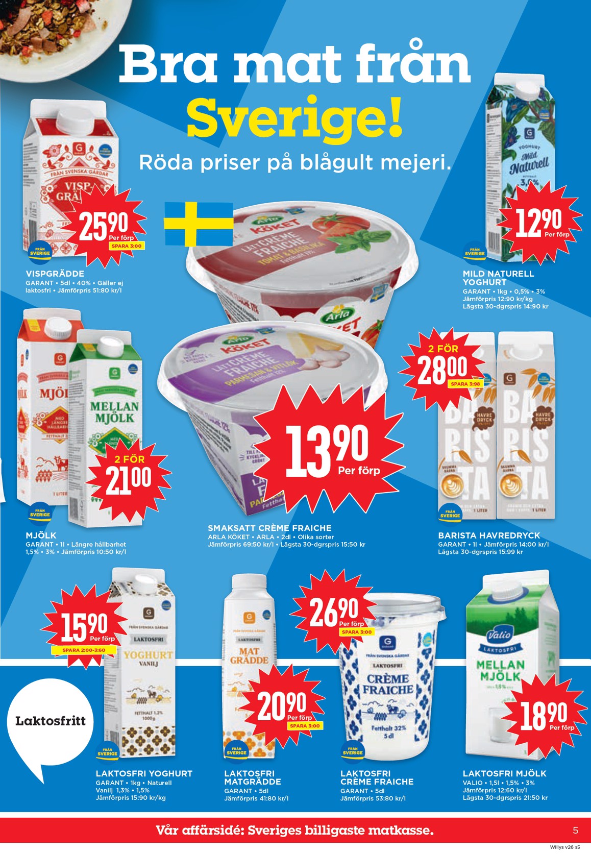 willy-s - Aktuellt Willy's reklamblad från måndag, 22/06/2026 till söndag, 28/06/2026 - page: 5