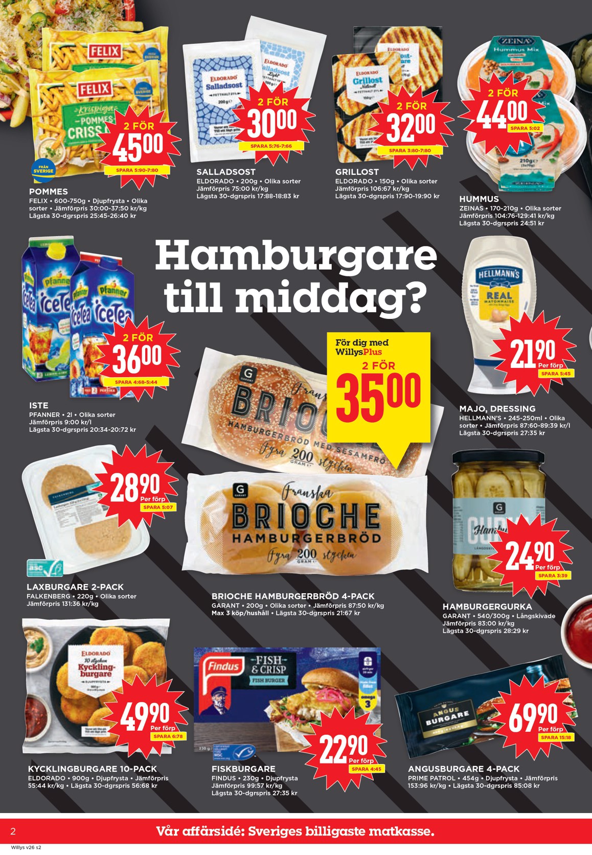 willy-s - Aktuellt Willy's reklamblad från måndag, 22/06/2026 till söndag, 28/06/2026 - page: 2