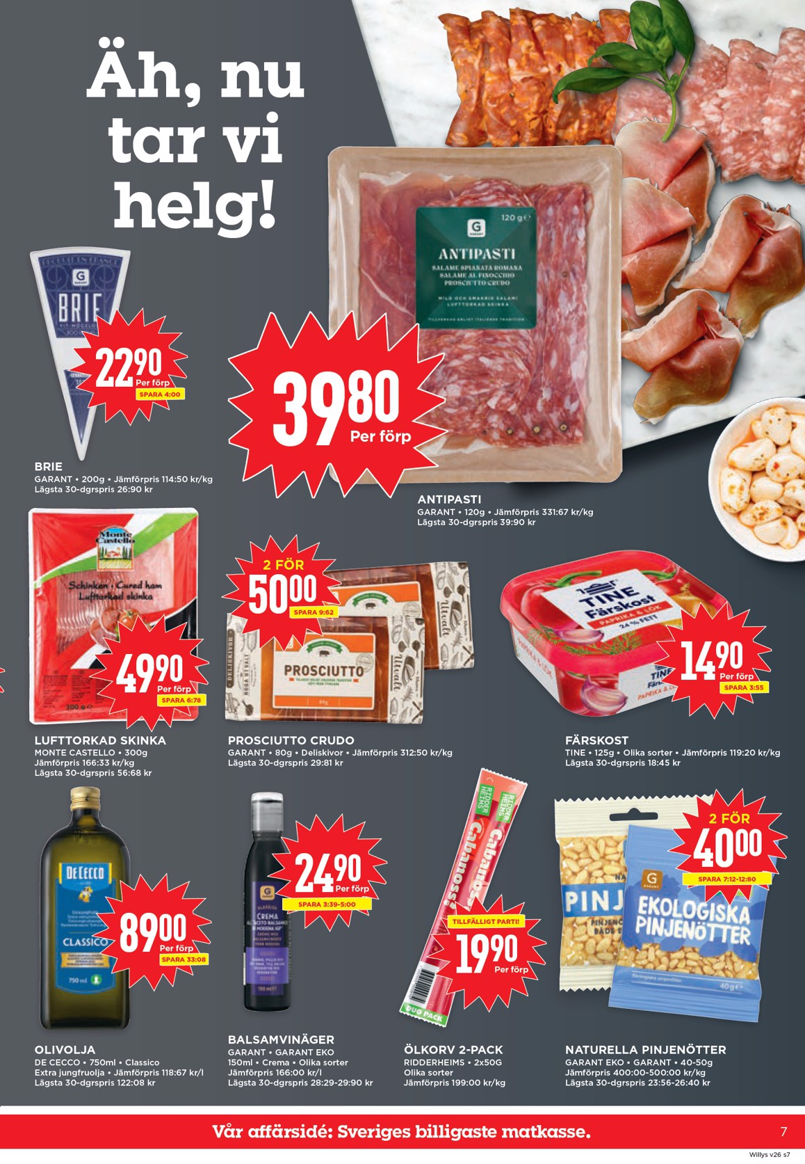 willy-s - Aktuellt Willy's reklamblad från måndag, 22/06/2026 till söndag, 28/06/2026 - page: 7