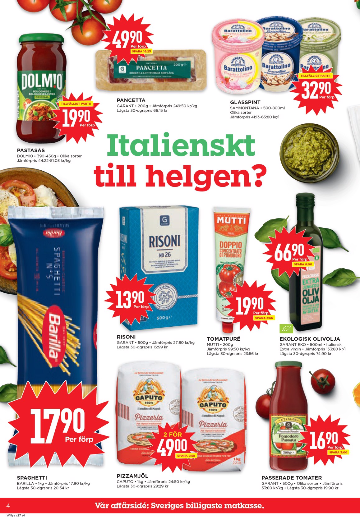 willy-s - Aktuellt Willy's reklamblad från måndag, 29/06/2026 till söndag, 05/07/2026 - page: 4