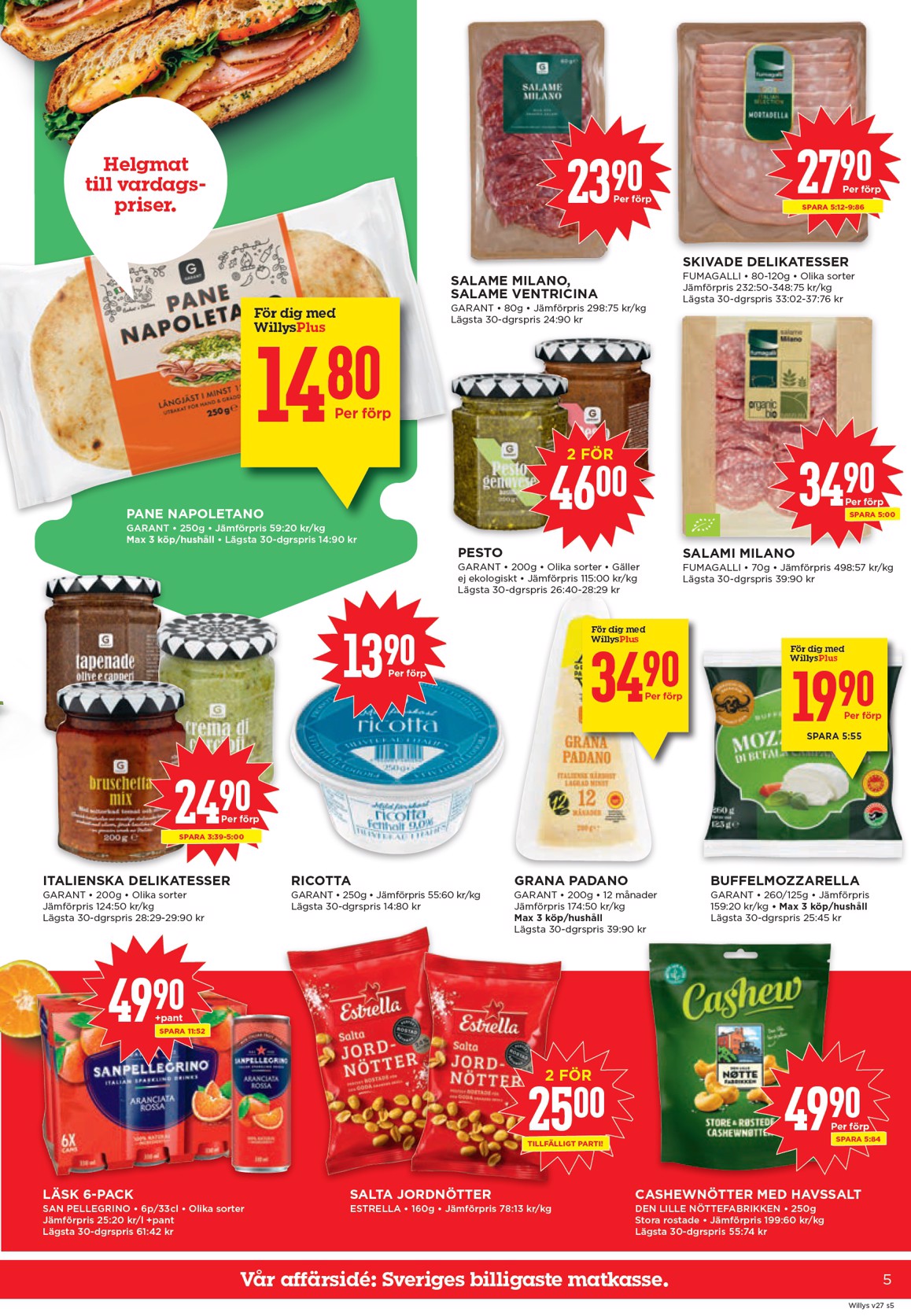 willy-s - Aktuellt Willy's reklamblad från måndag, 29/06/2026 till söndag, 05/07/2026 - page: 5