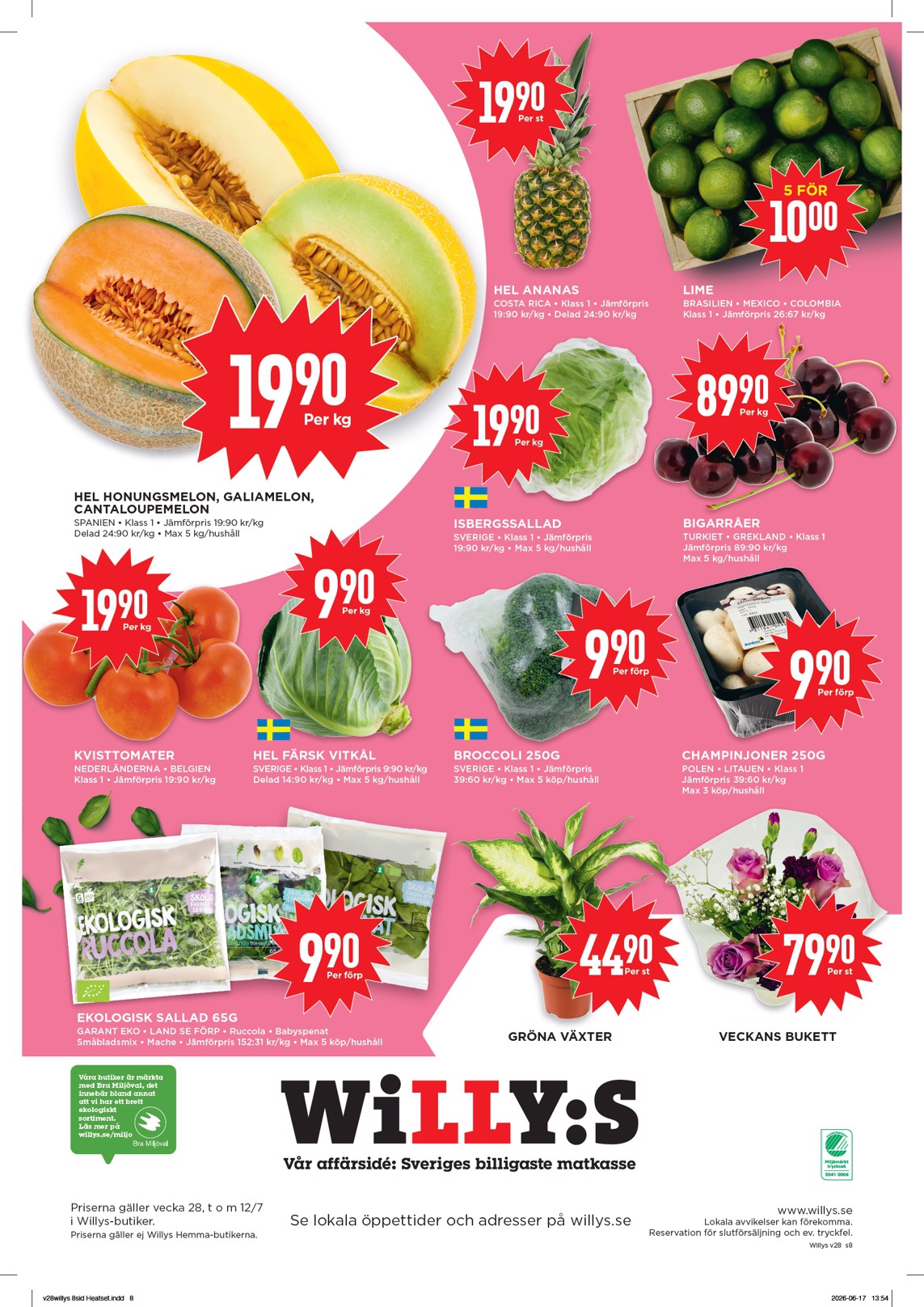 willy-s - Aktuellt Willy's reklamblad från måndag, 06/07/2026 till söndag, 12/07/2026 - page: 8