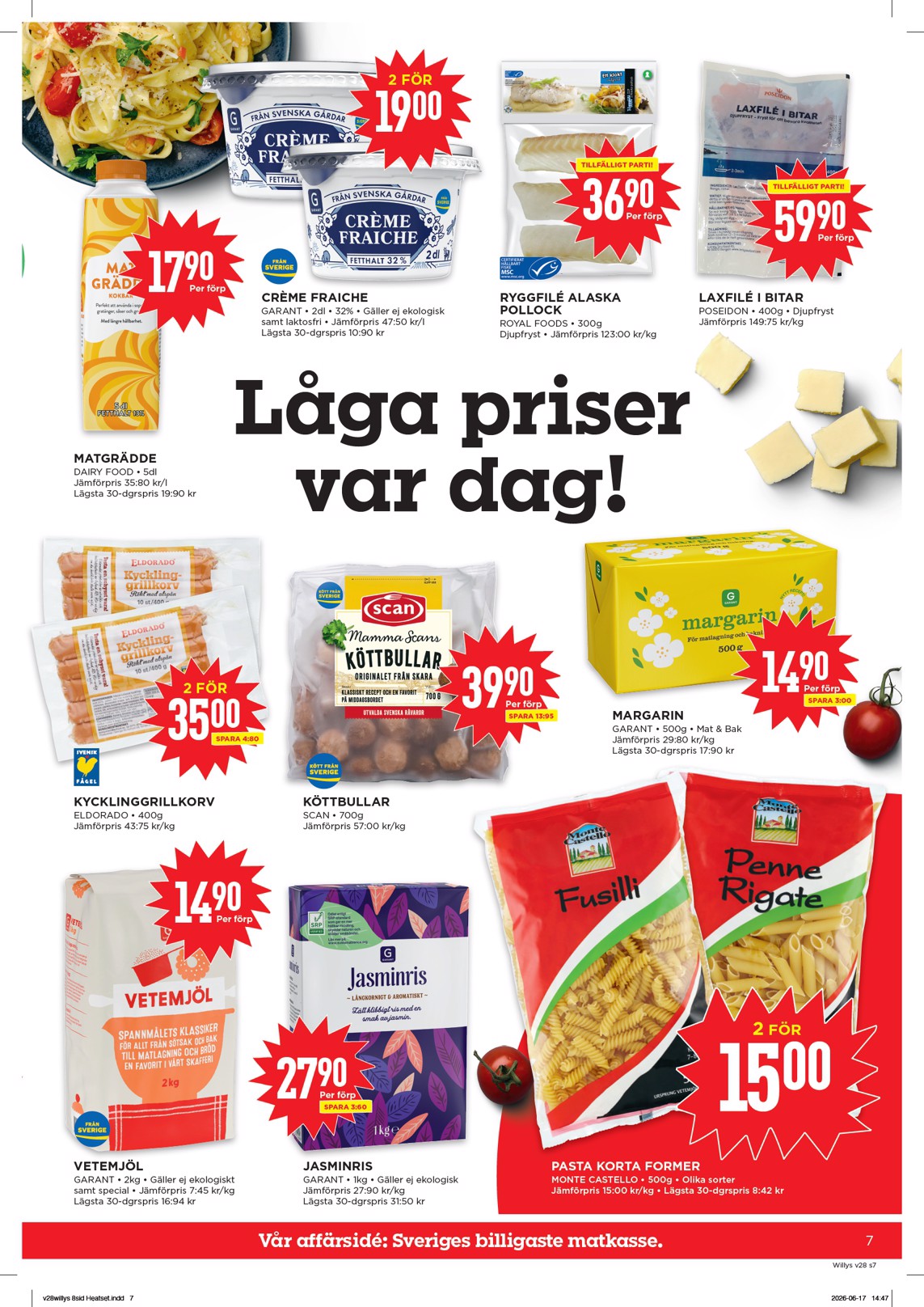 willy-s - Aktuellt Willy's reklamblad från måndag, 06/07/2026 till söndag, 12/07/2026 - page: 7
