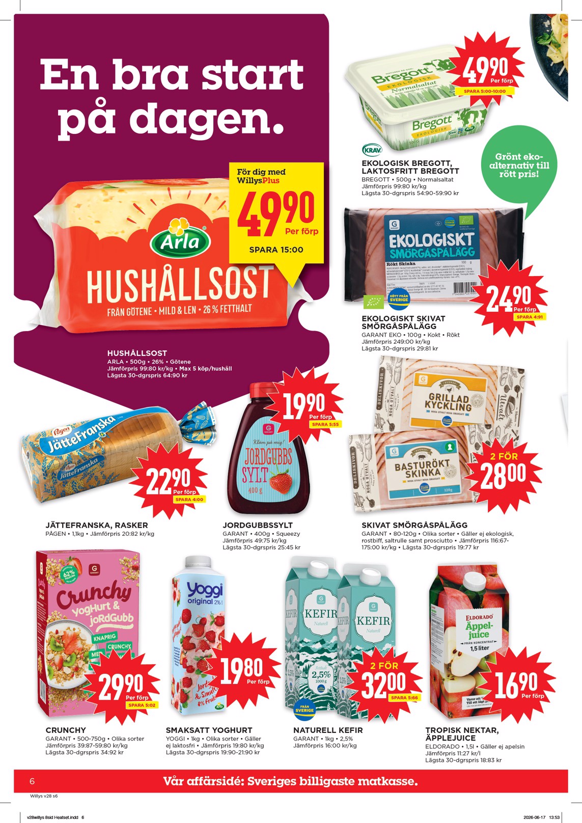 willy-s - Aktuellt Willy's reklamblad från måndag, 06/07/2026 till söndag, 12/07/2026 - page: 6