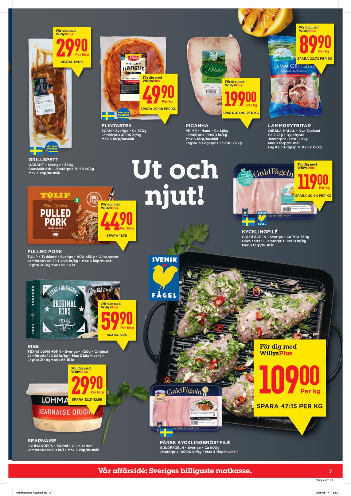 willy-s - Aktuellt Willy's reklamblad från måndag, 06/07/2026 till söndag, 12/07/2026 - page: 3