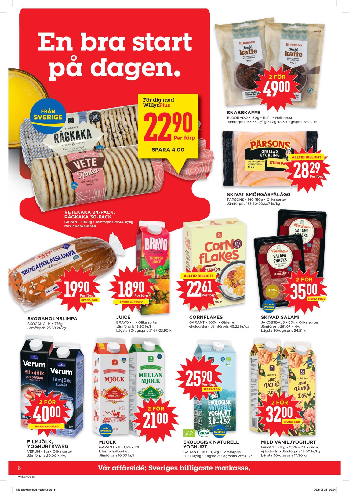 willy-s - Aktuellt Willy's reklamblad från måndag, 13/07/2026 till söndag, 19/07/2026 - page: 6