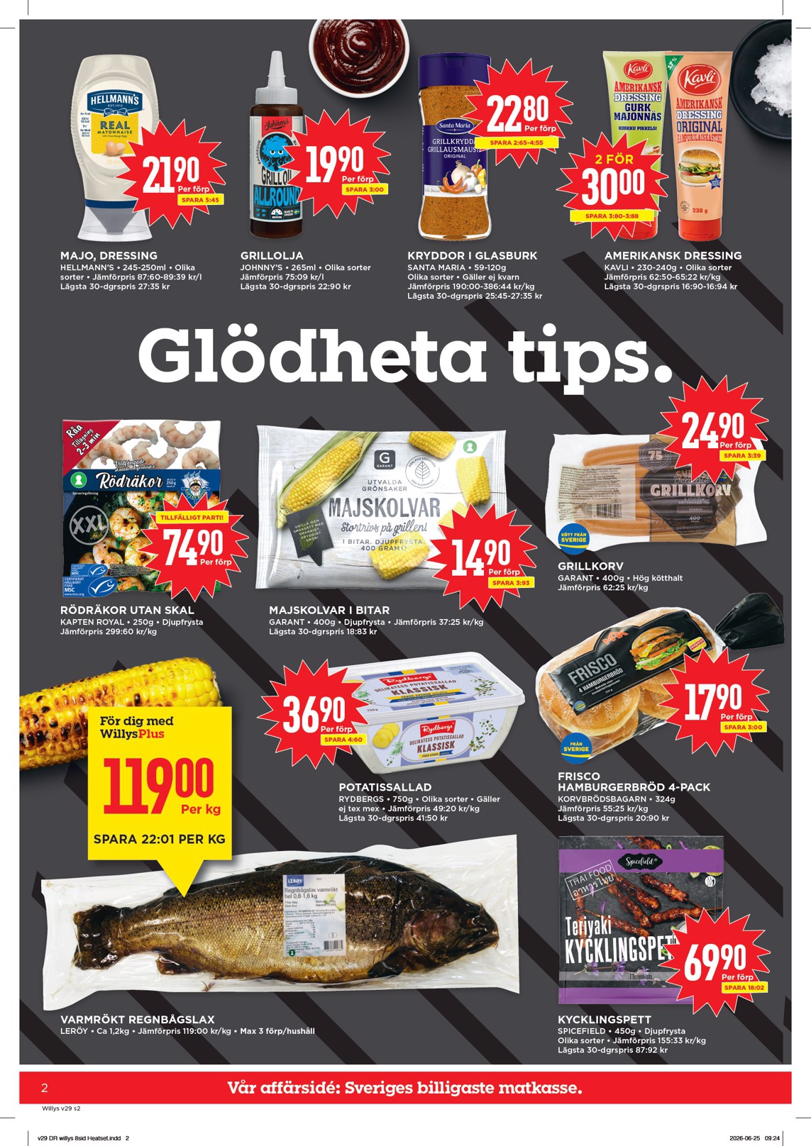 willy-s - Aktuellt Willy's reklamblad från måndag, 13/07/2026 till söndag, 19/07/2026 - page: 2