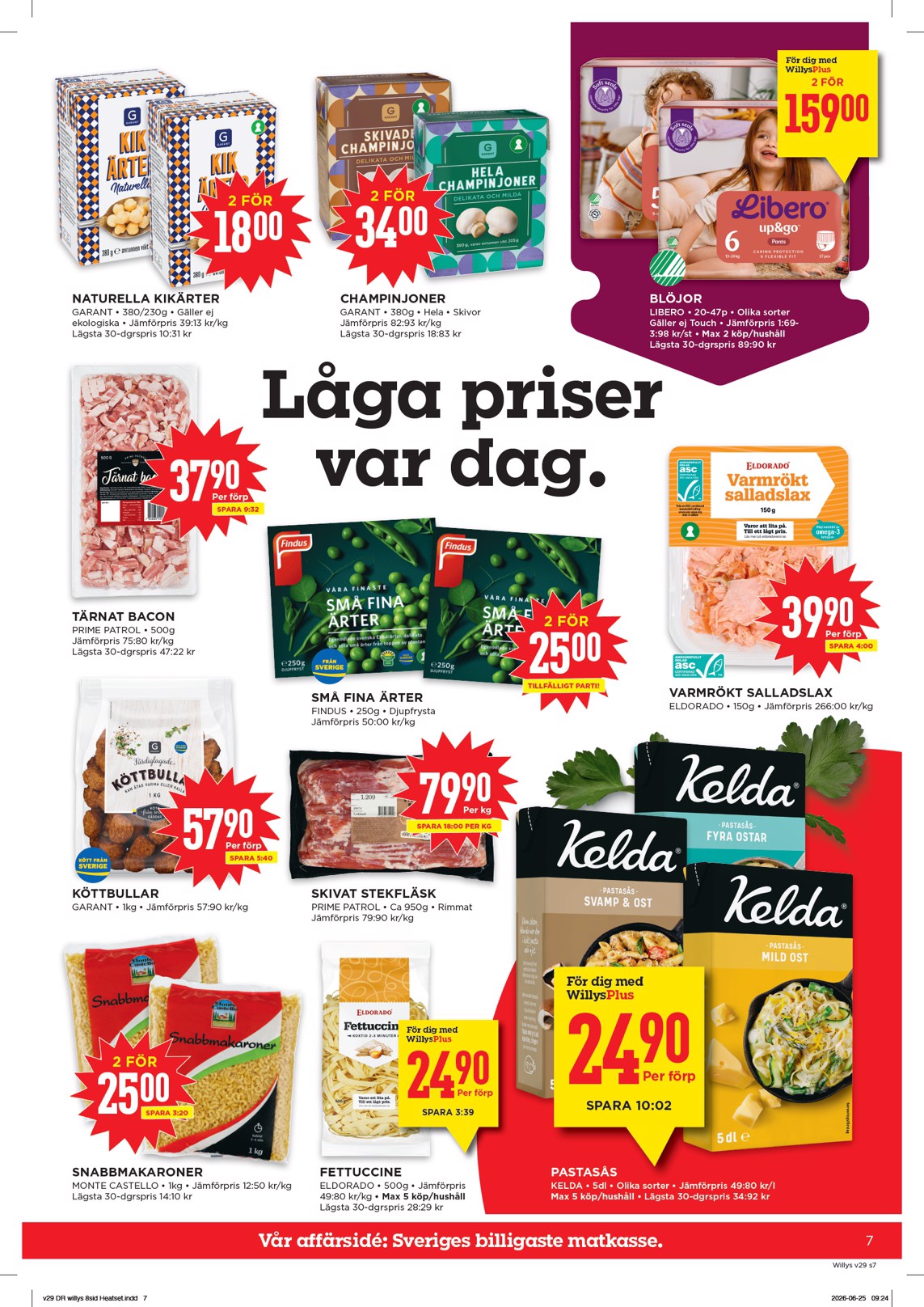 willy-s - Aktuellt Willy's reklamblad från måndag, 13/07/2026 till söndag, 19/07/2026 - page: 7