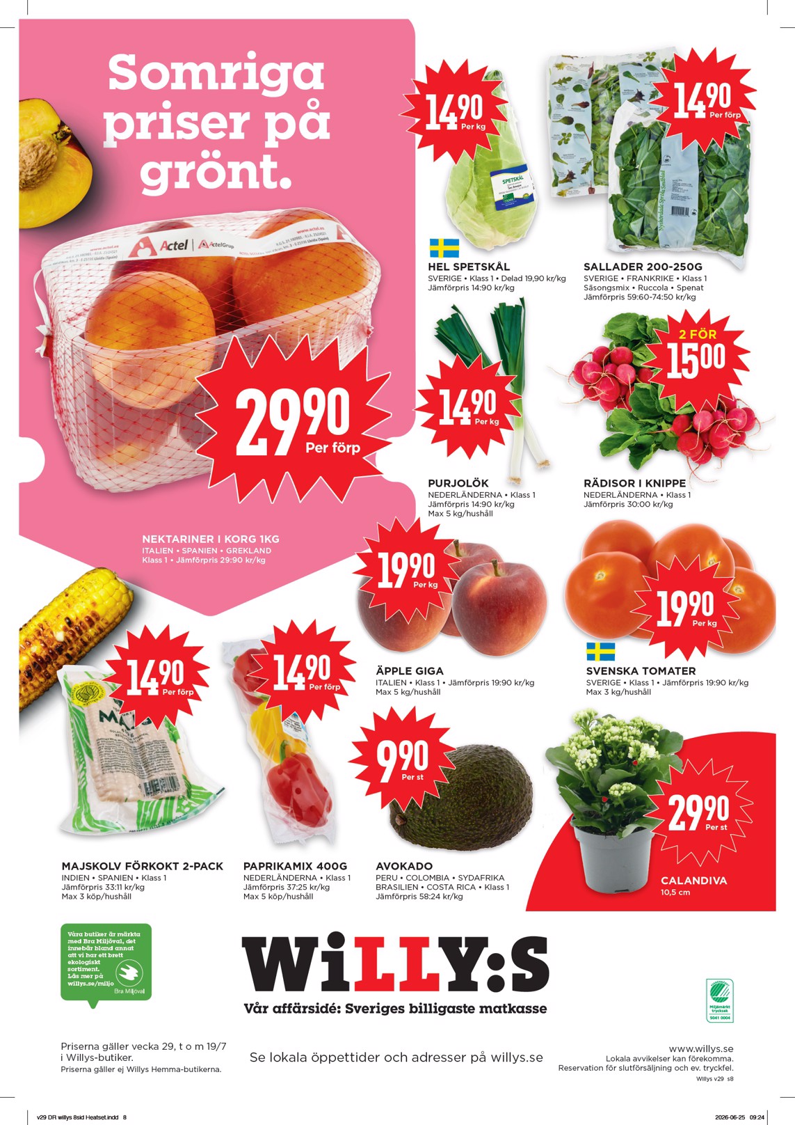willy-s - Aktuellt Willy's reklamblad från måndag, 13/07/2026 till söndag, 19/07/2026 - page: 8