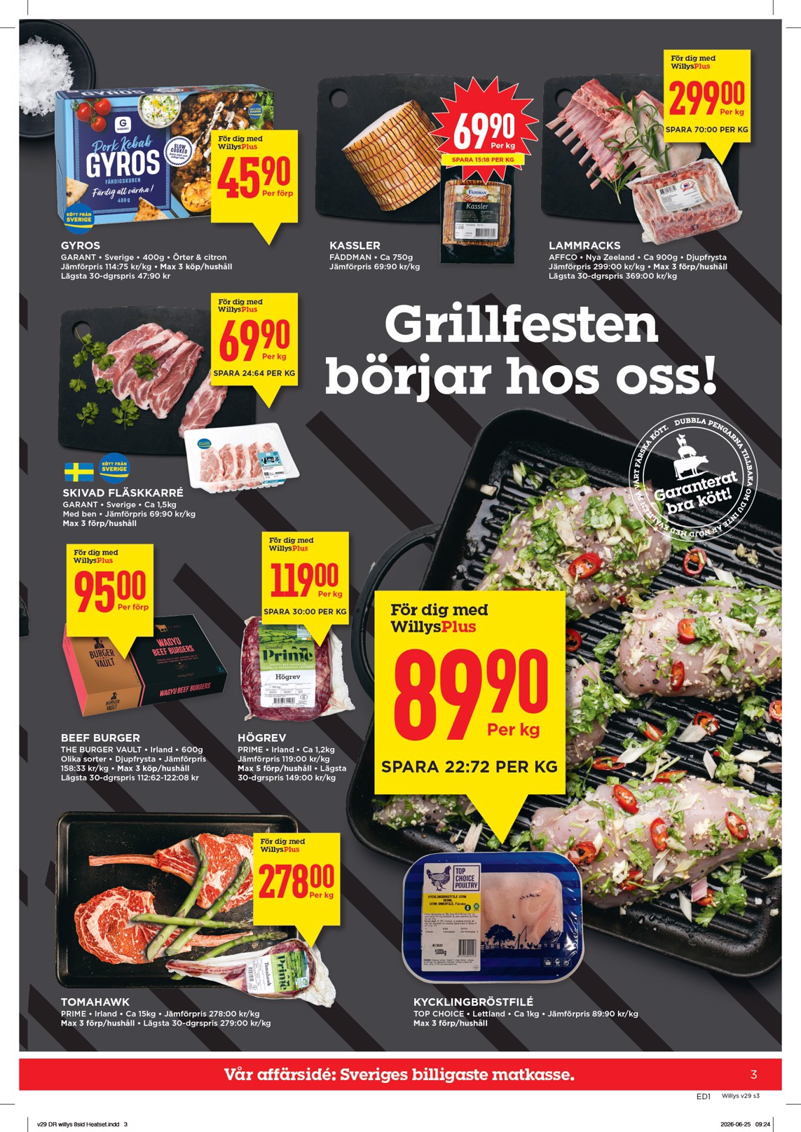 willy-s - Aktuellt Willy's reklamblad från måndag, 13/07/2026 till söndag, 19/07/2026 - page: 3