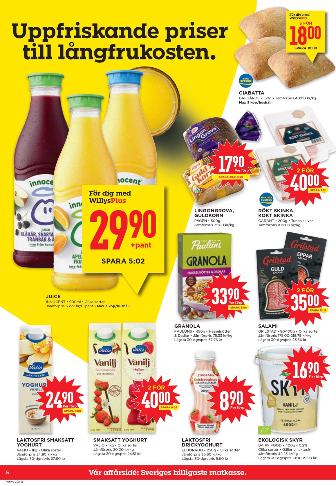 willy-s - Aktuellt Willy's reklamblad från måndag, 20/07/2026 till söndag, 26/07/2026 - page: 6