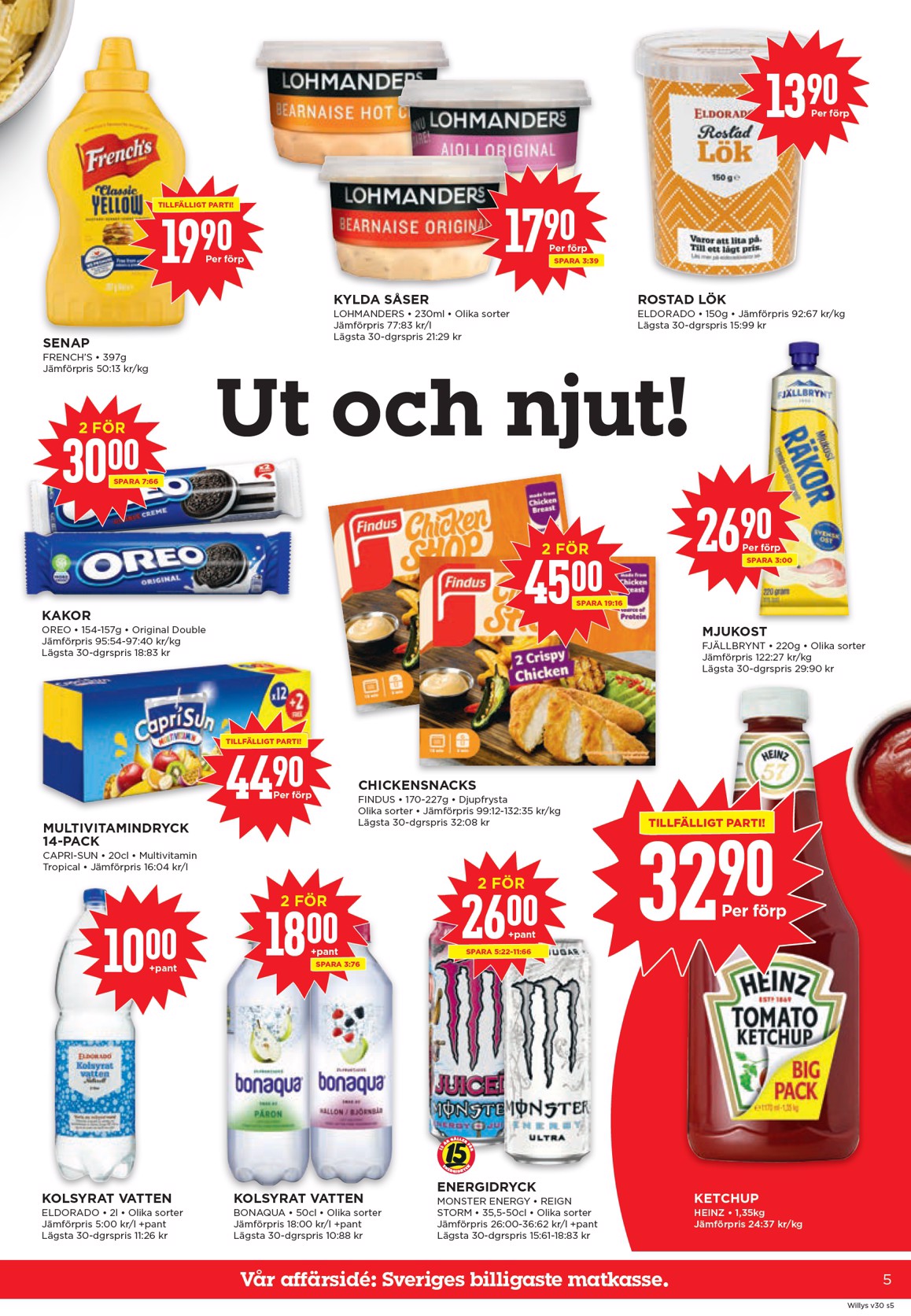 willy-s - Aktuellt Willy's reklamblad från måndag, 20/07/2026 till söndag, 26/07/2026 - page: 5