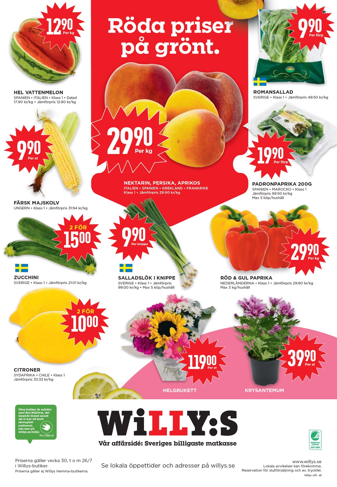 willy-s - Aktuellt Willy's reklamblad från måndag, 20/07/2026 till söndag, 26/07/2026 - page: 8