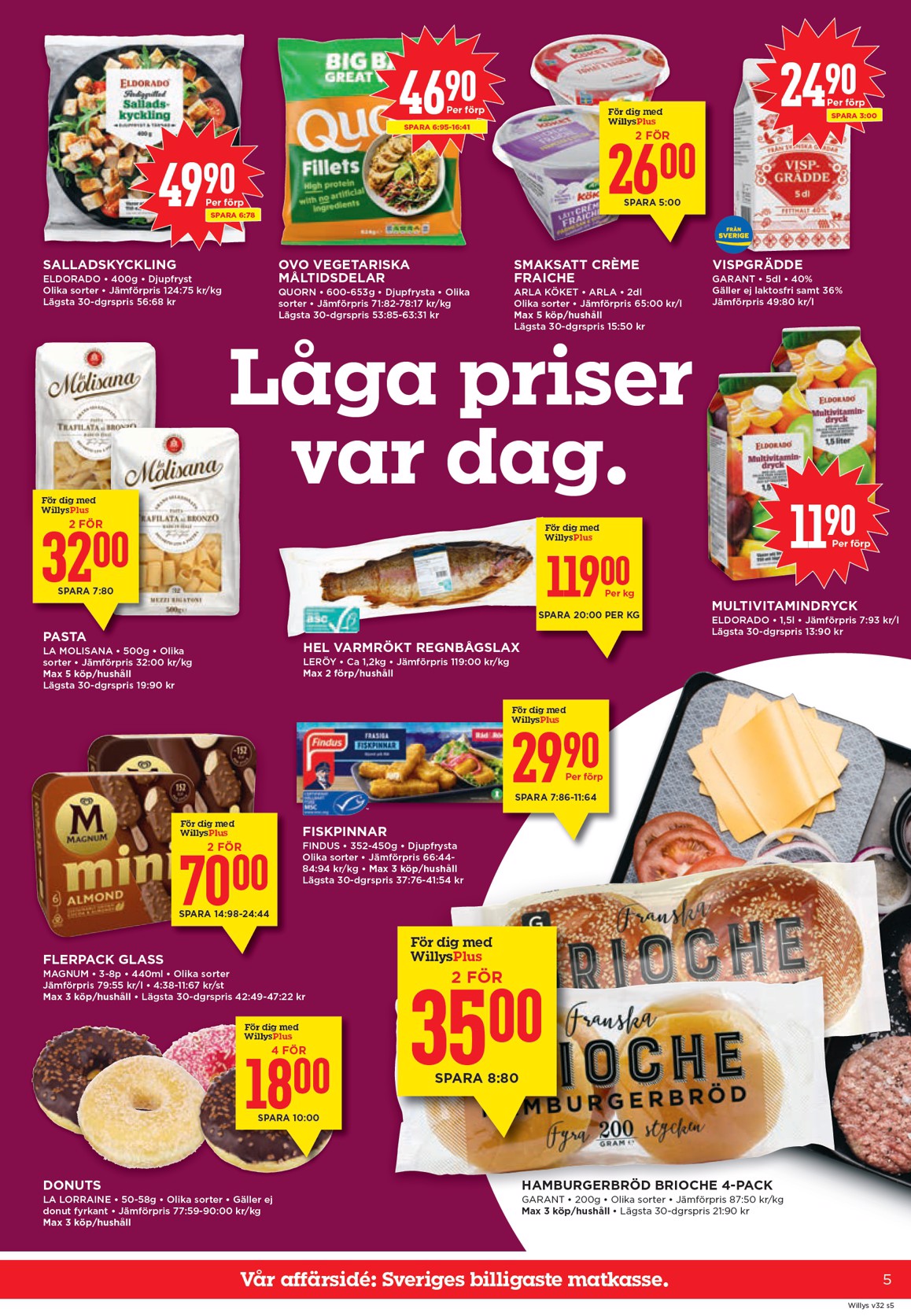 willy-s - Aktuellt Willy's reklamblad från måndag, 03/08/2026 till söndag, 09/08/2026 - page: 5