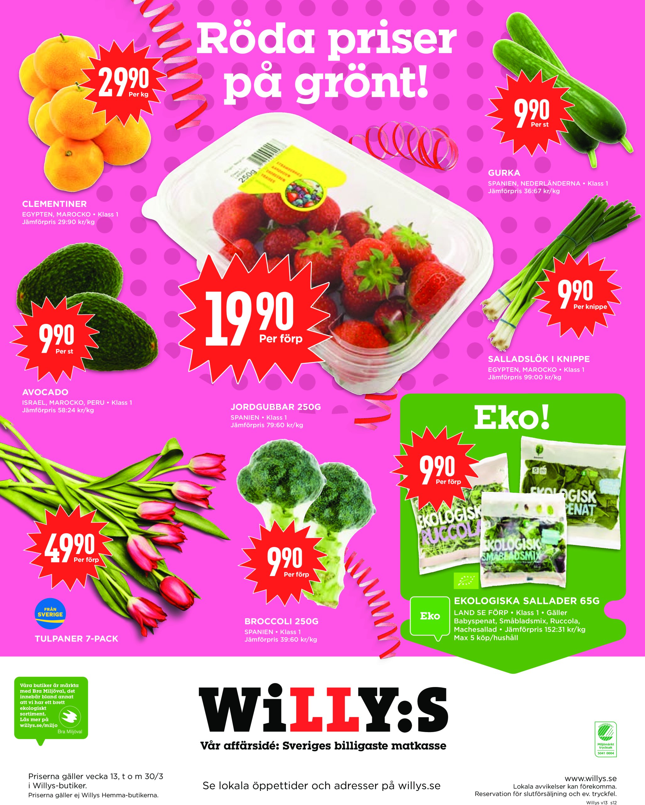 willy-s - Willy's-reklambladet giltigt från 24/03 - 30/03 - page: 12