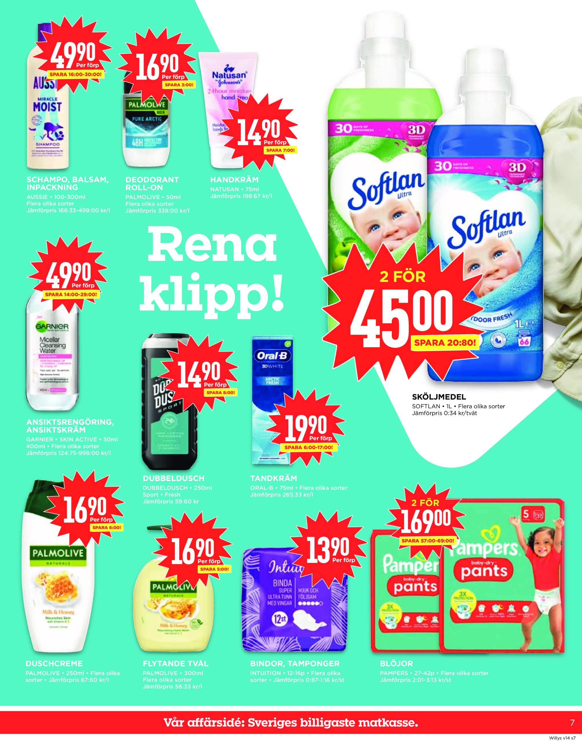 willy-s - Willy's-reklambladet giltigt från 31/03 - 06/04 - page: 7
