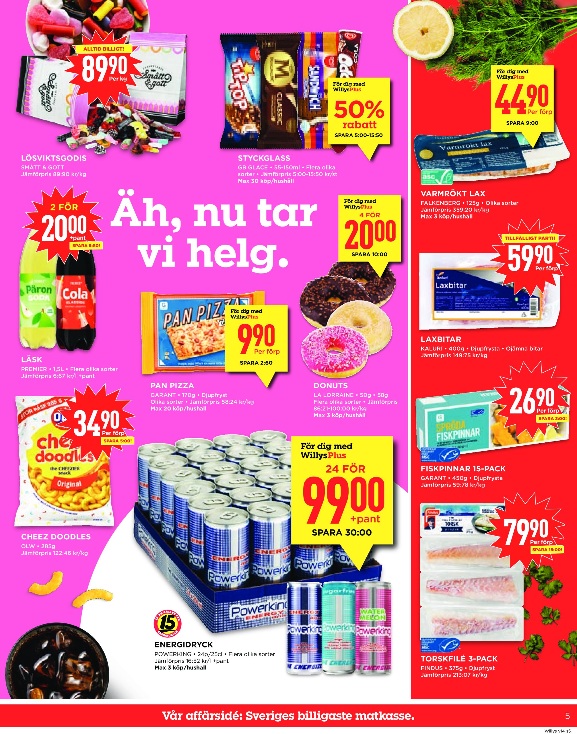 willy-s - Willy's-reklambladet giltigt från 31/03 - 06/04 - page: 5