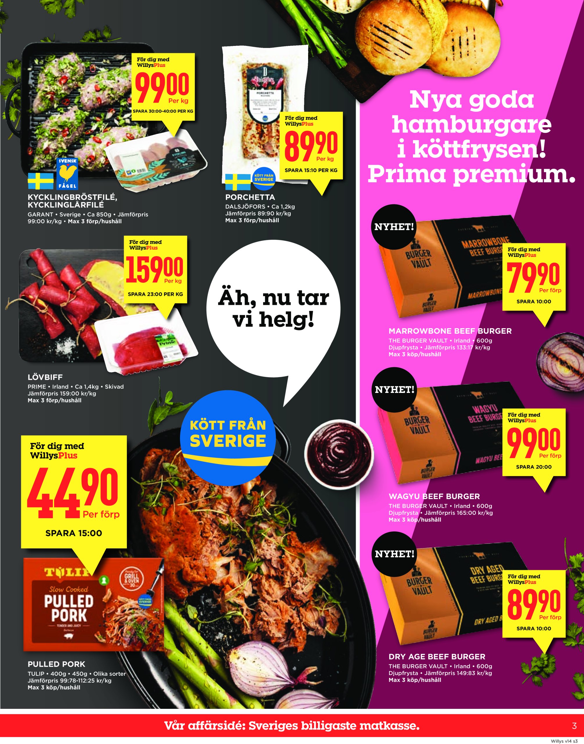 willy-s - Willy's-reklambladet giltigt från 31/03 - 06/04 - page: 3