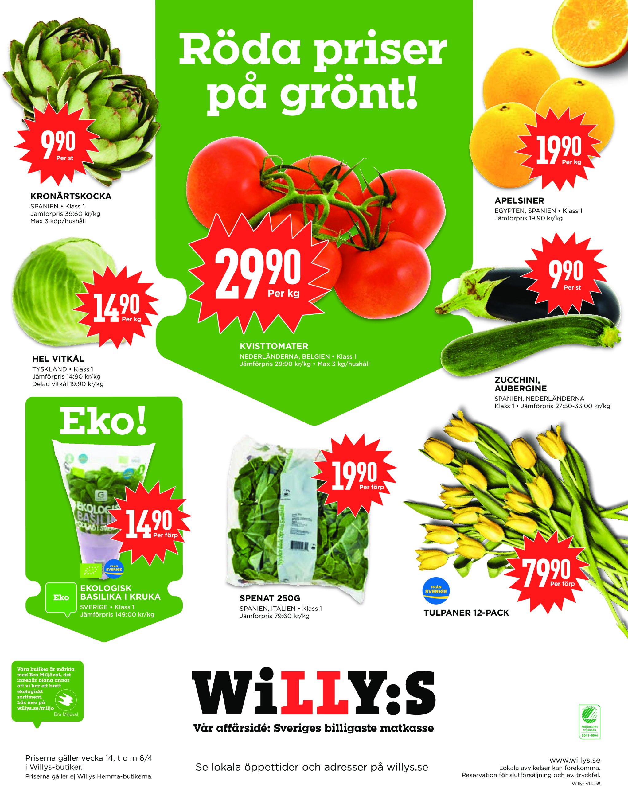 willy-s - Willy's-reklambladet giltigt från 31/03 - 06/04 - page: 8